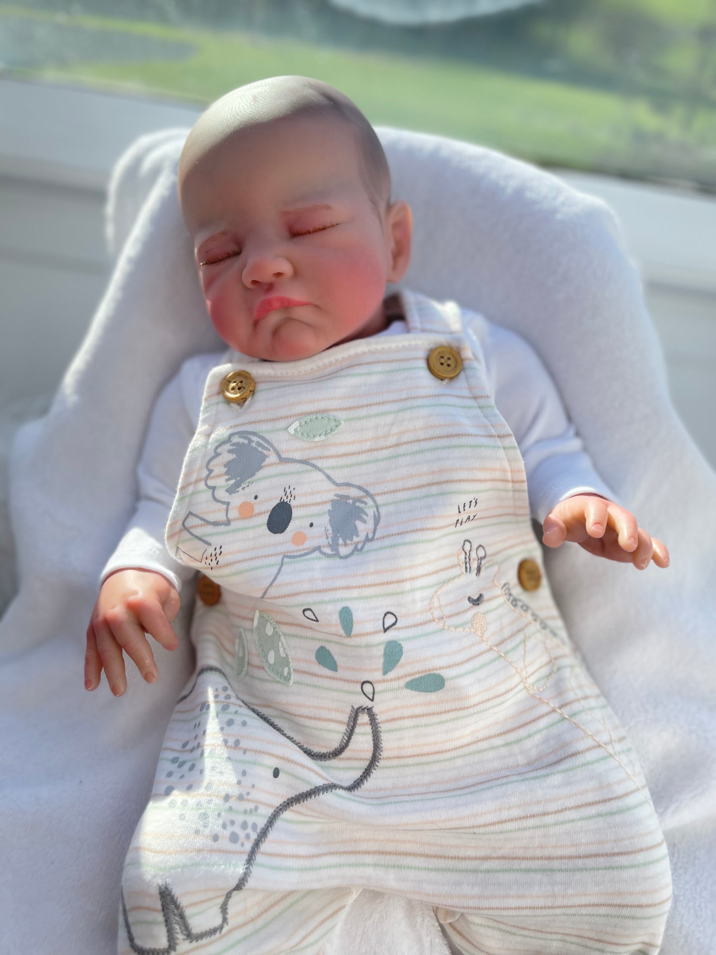 Reborn realistic weighted baby doll