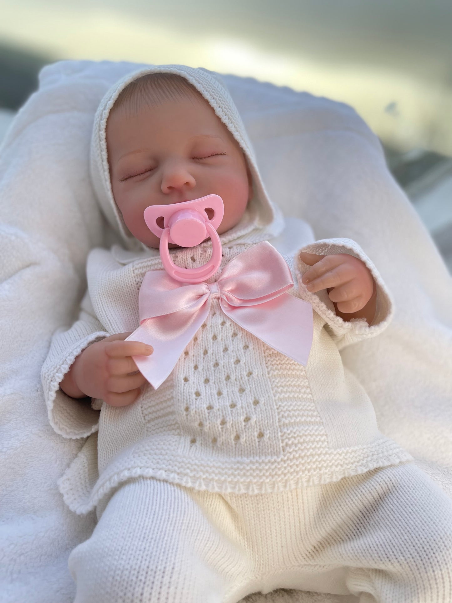 Reborn baby doll weighted realistic