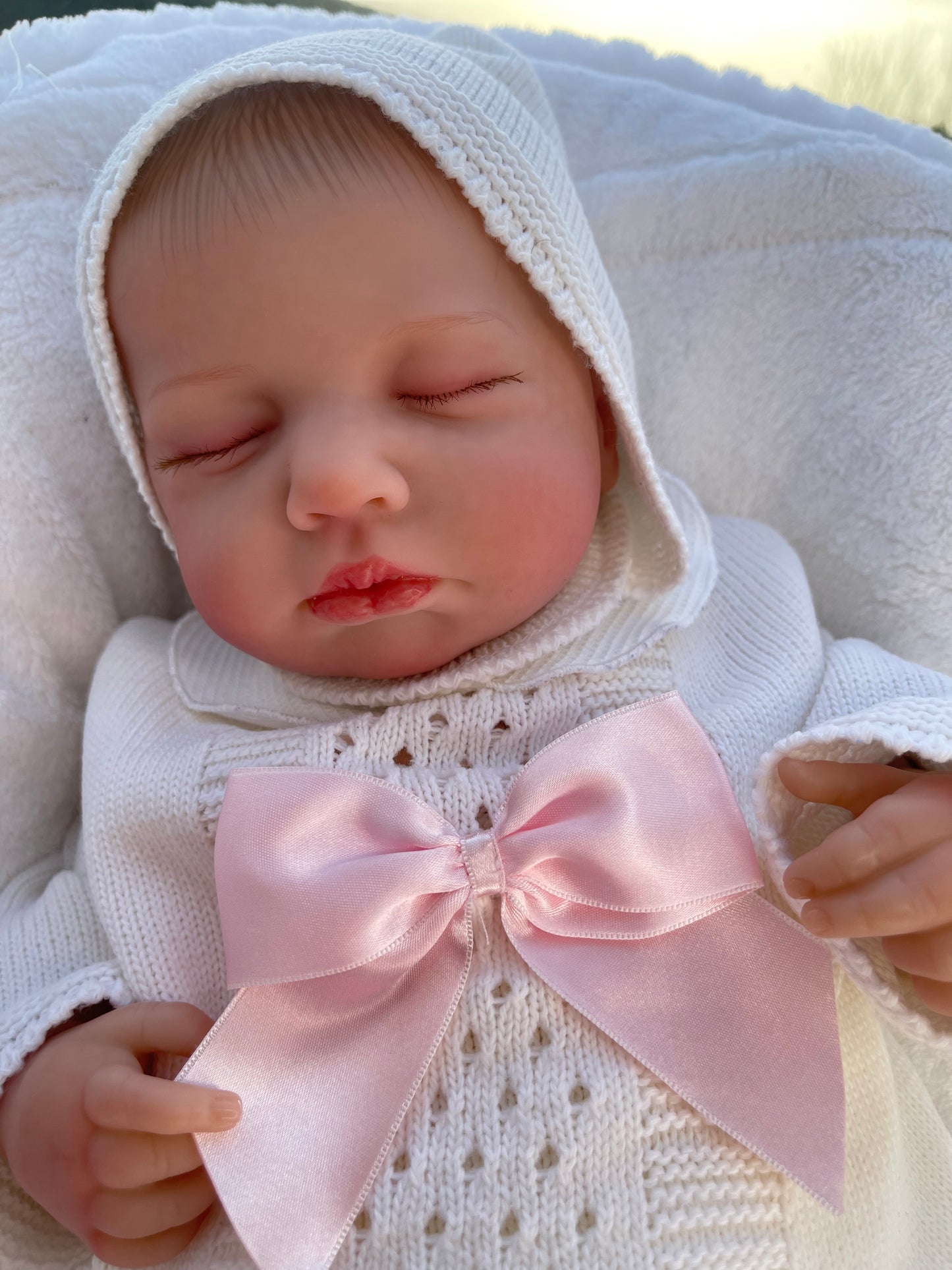 Reborn baby doll weighted realistic