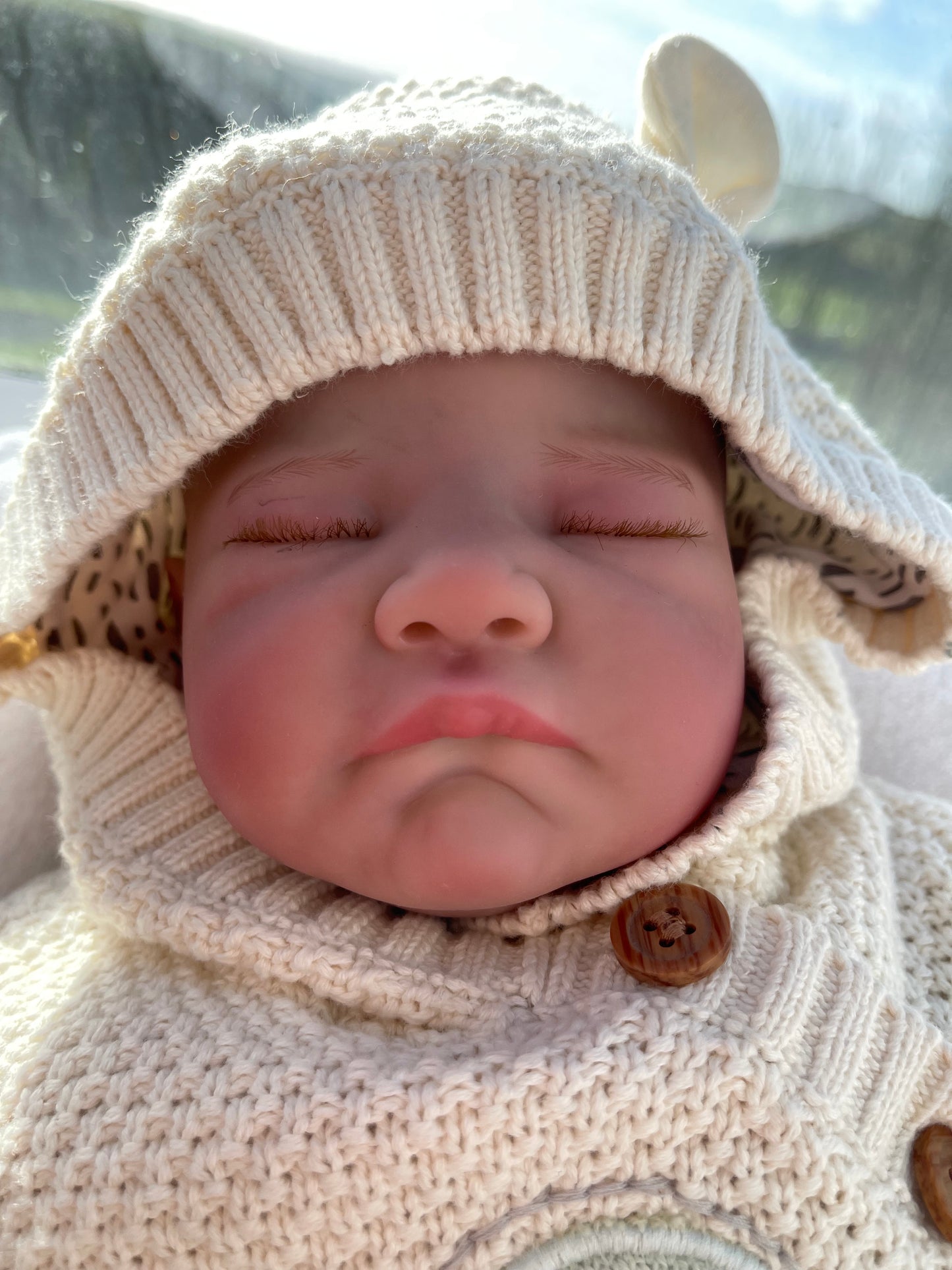 Reborn realistic weighted baby doll