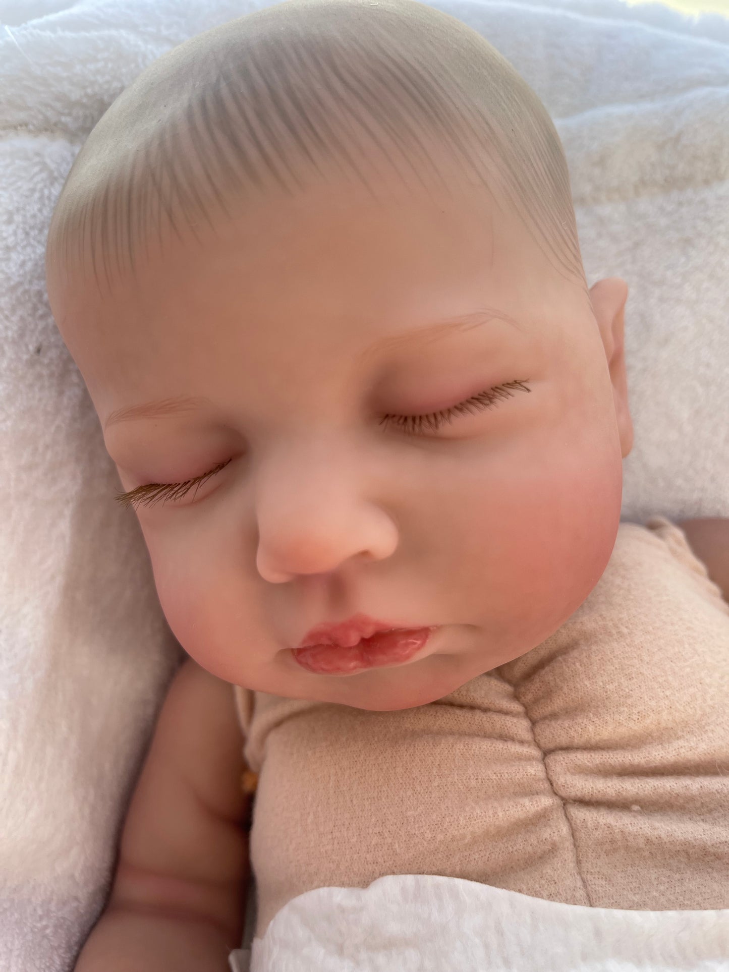 Reborn baby doll weighted realistic