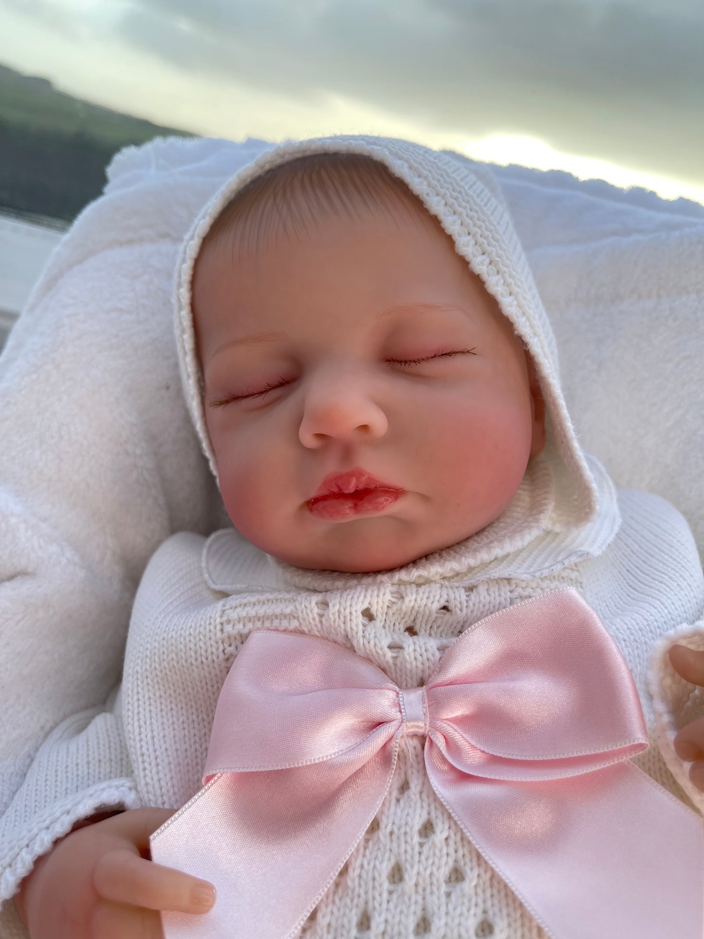Reborn baby doll weighted realistic