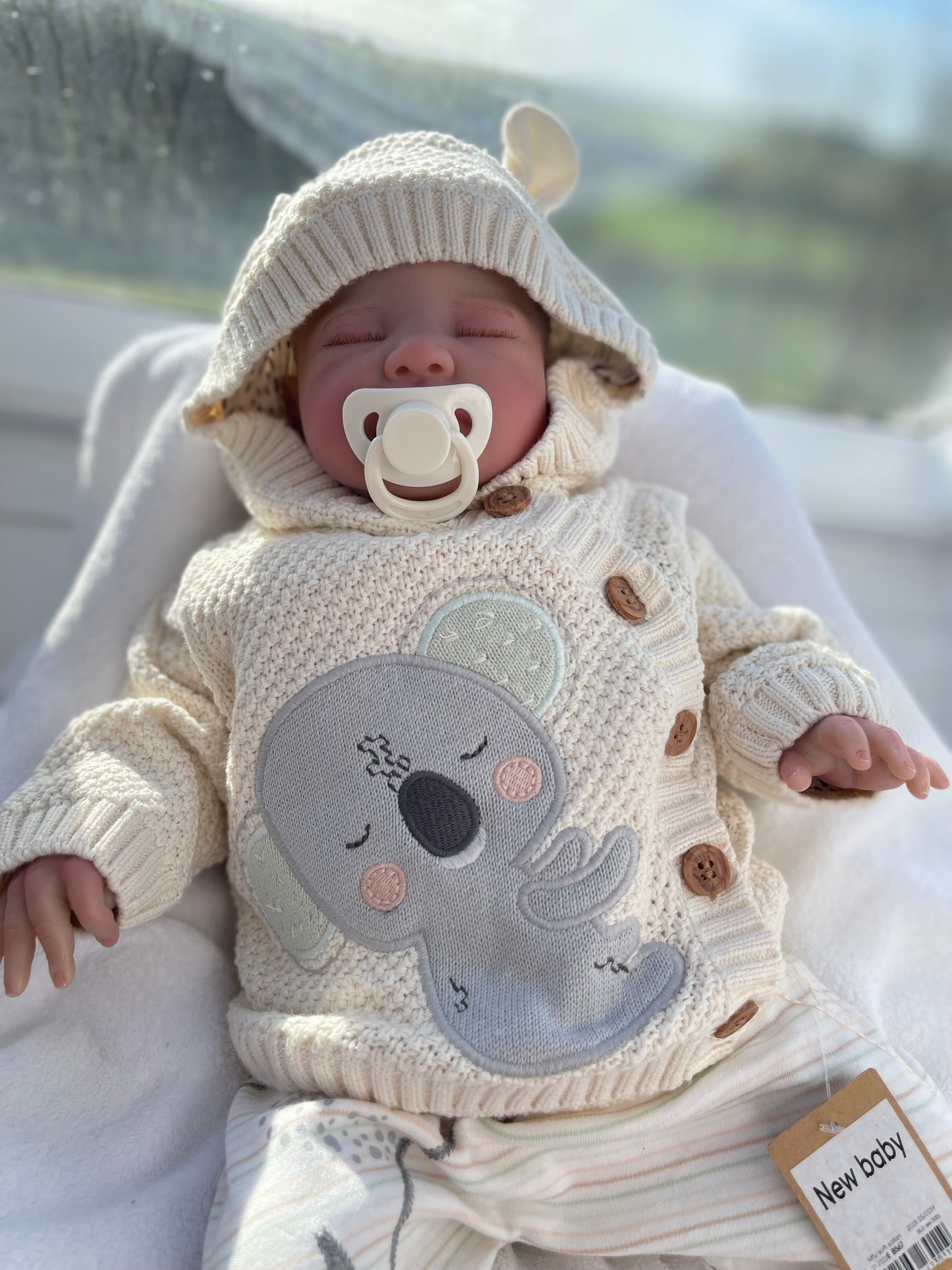 Reborn realistic weighted baby doll