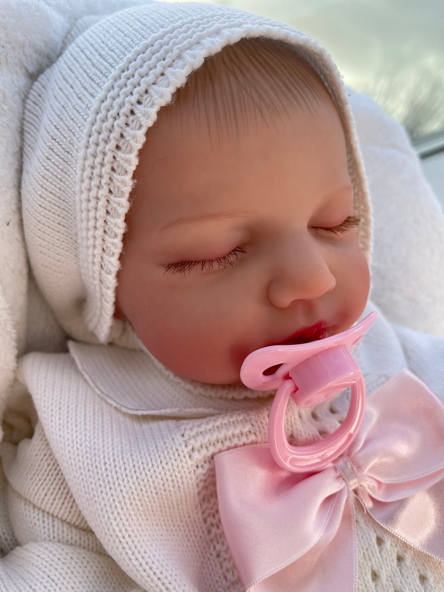 Reborn baby doll weighted realistic