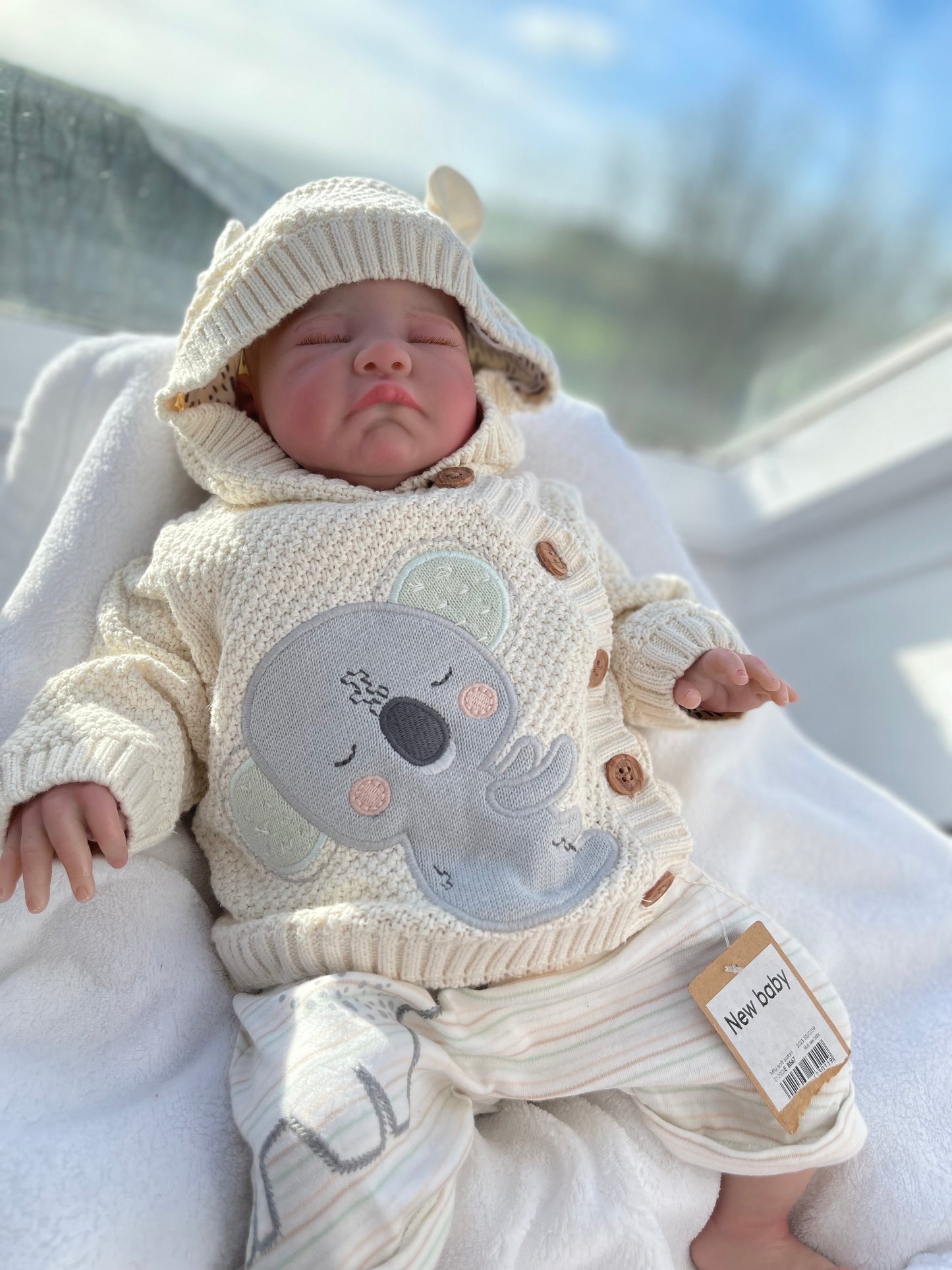 Reborn realistic weighted baby doll