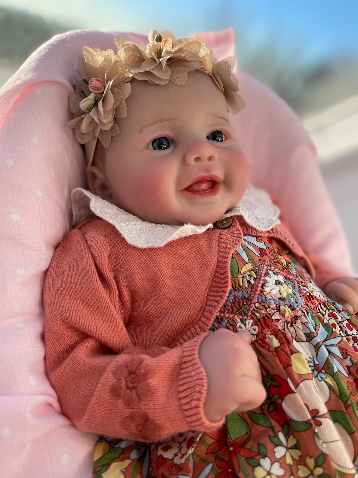 Reborn realistic weighted baby doll