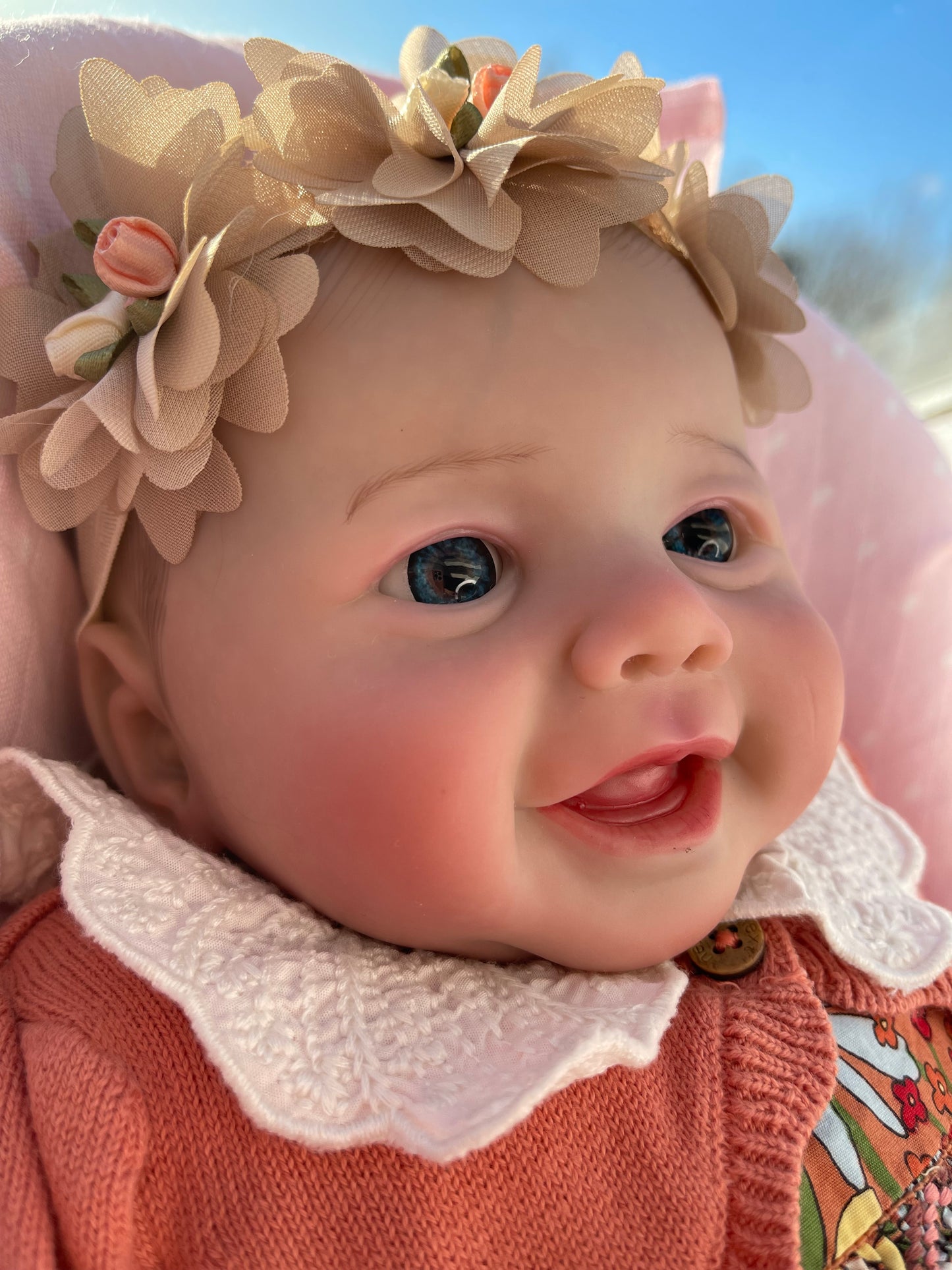 Reborn realistic weighted baby doll