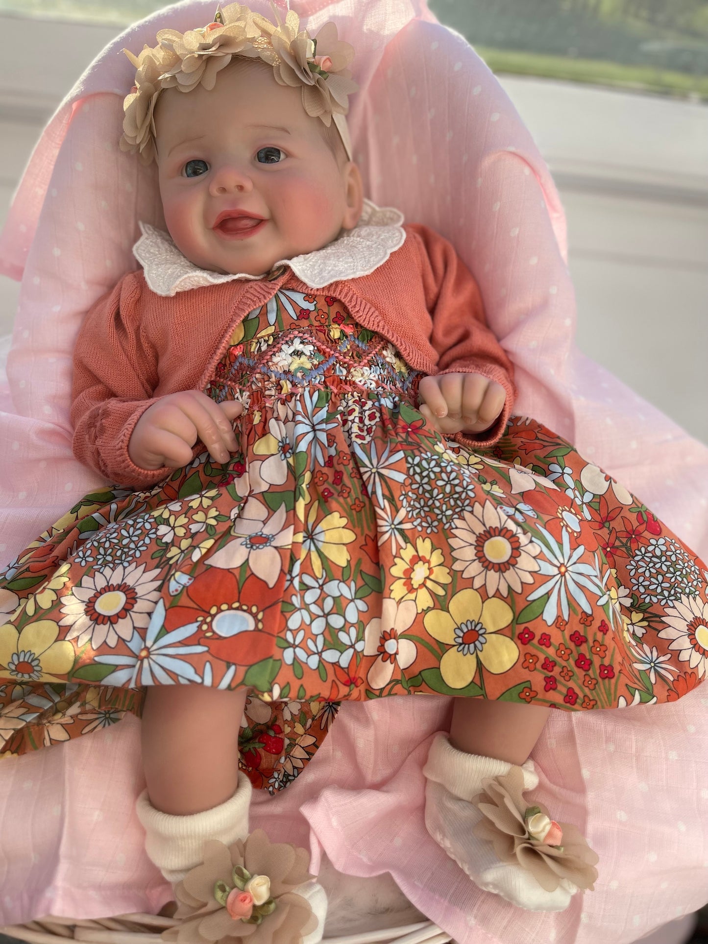 Reborn realistic weighted baby doll