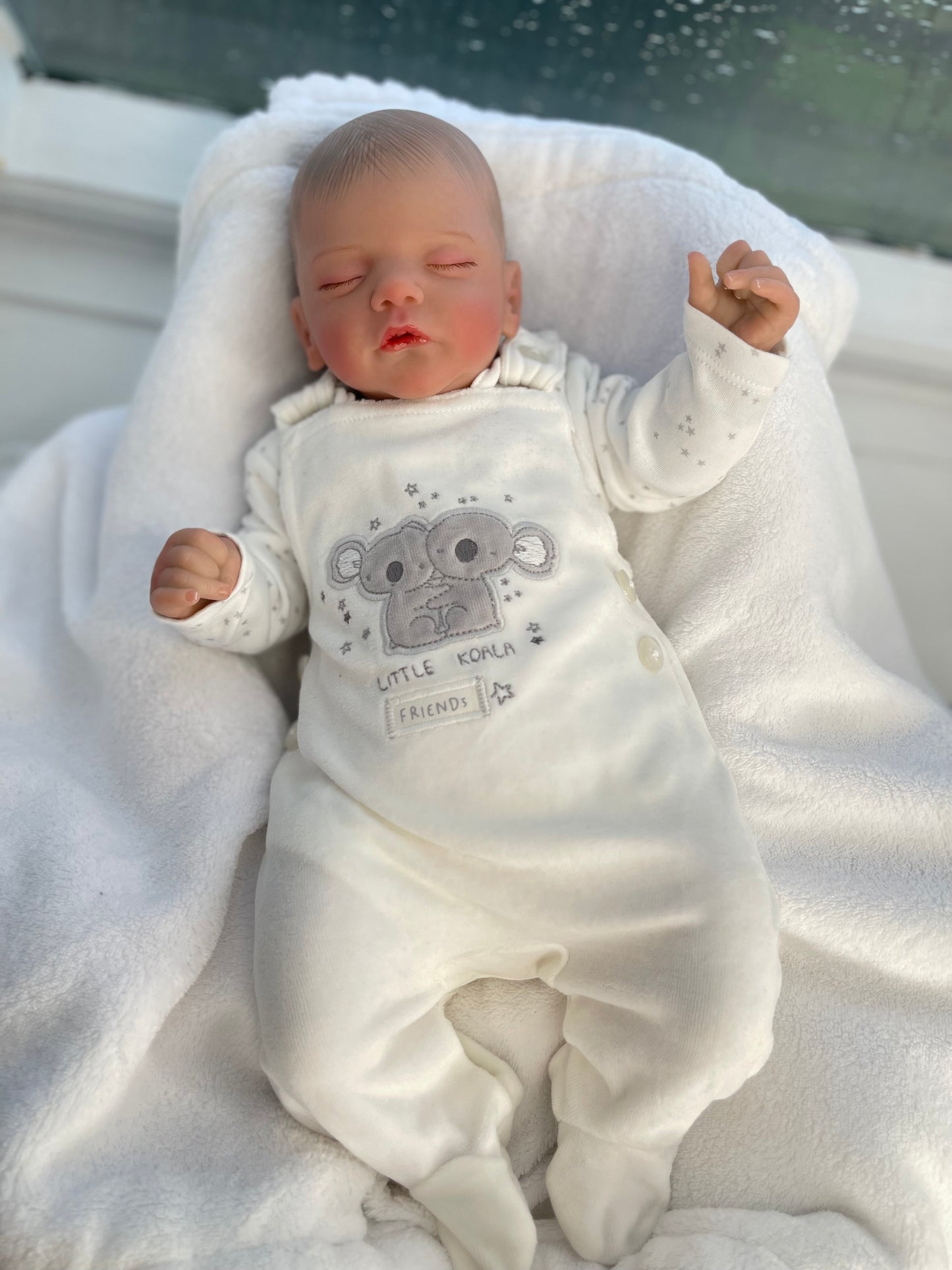 Reborn realistic weighted baby doll