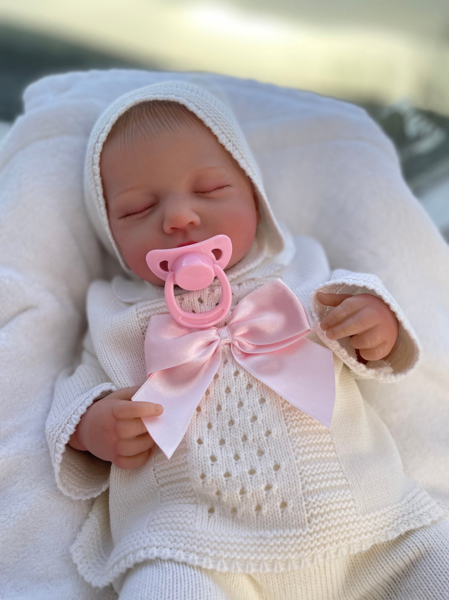 Reborn baby doll weighted realistic