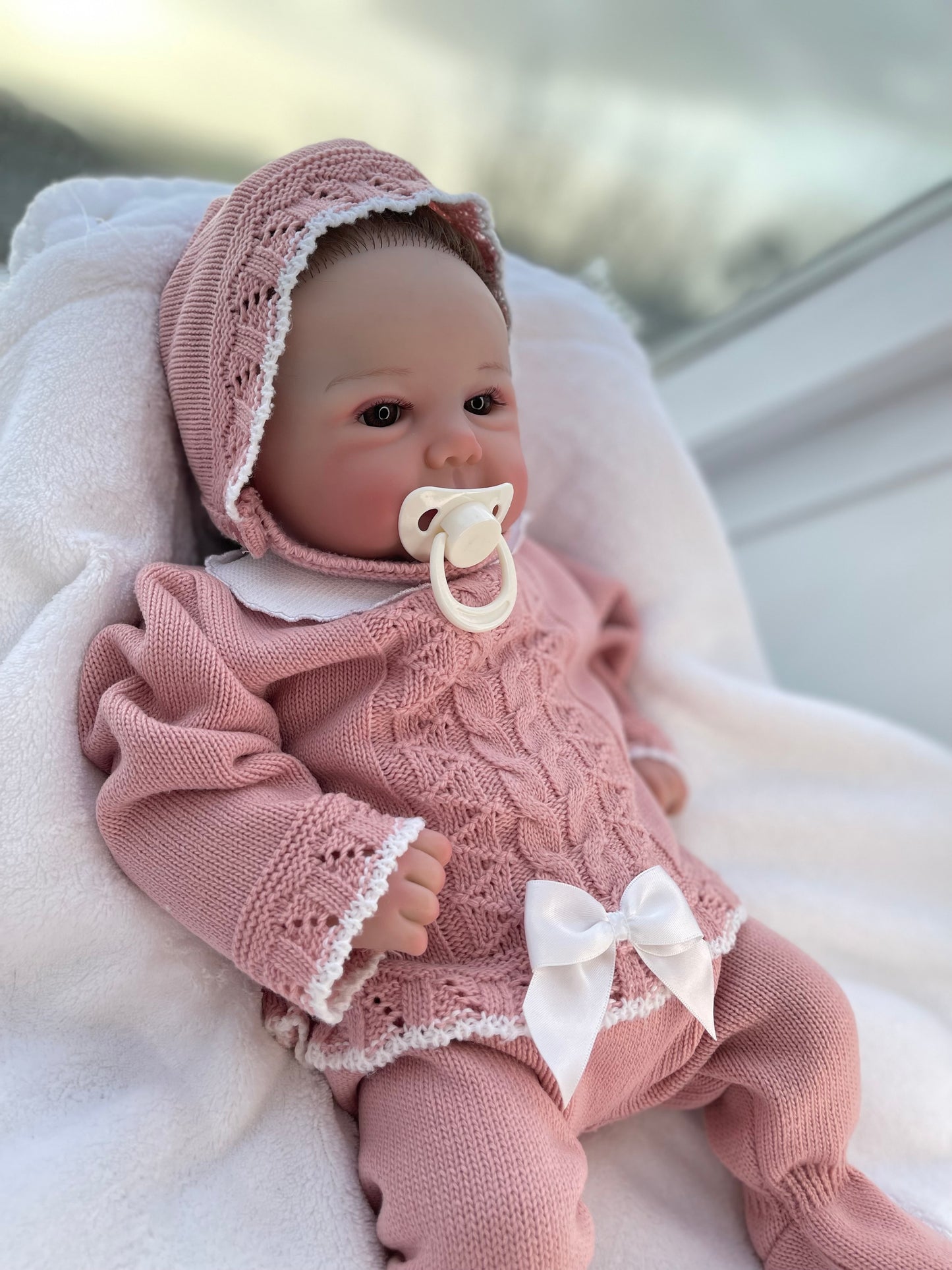 Reborn baby doll realistic and weighted