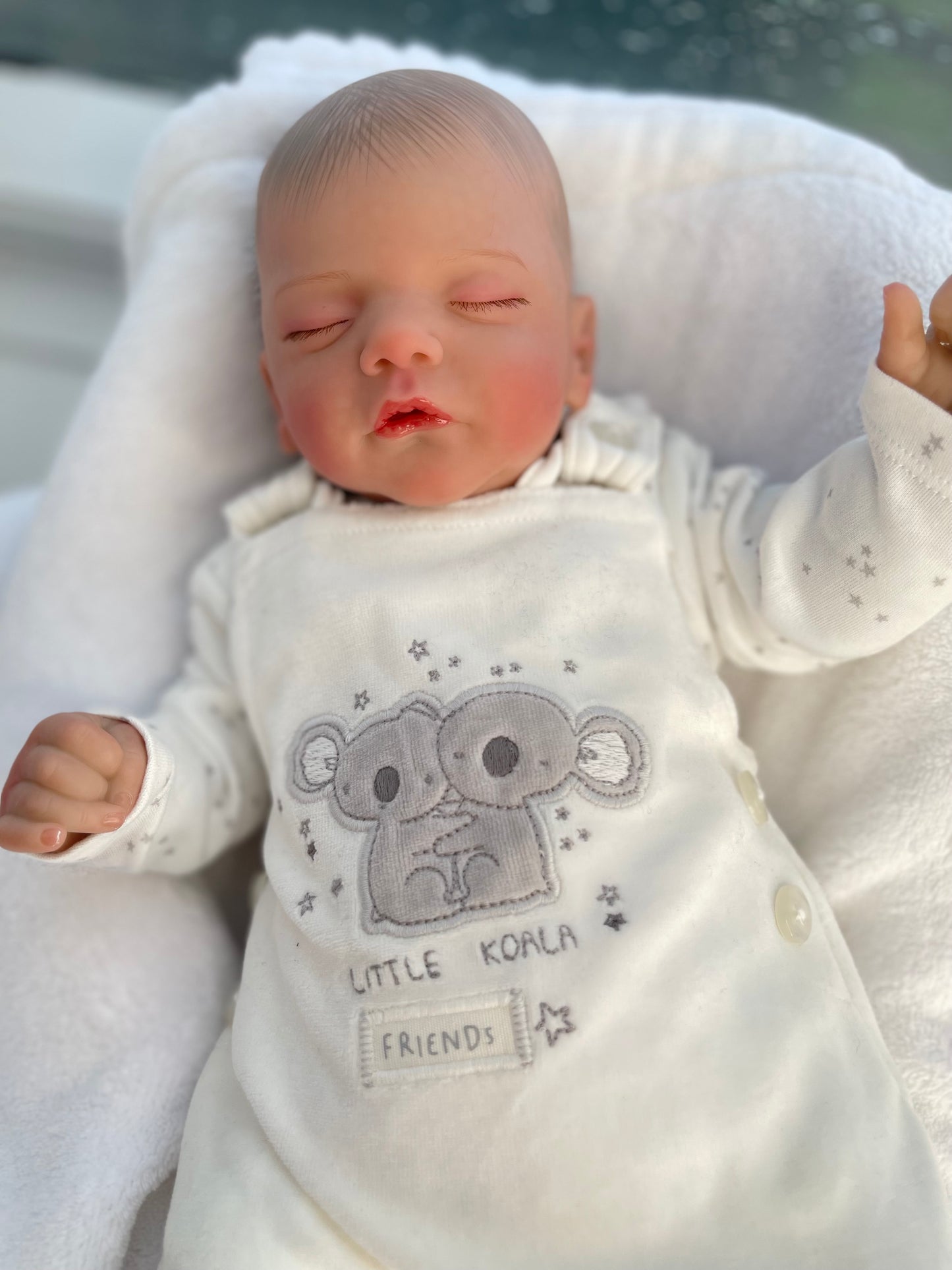 Reborn realistic weighted baby doll