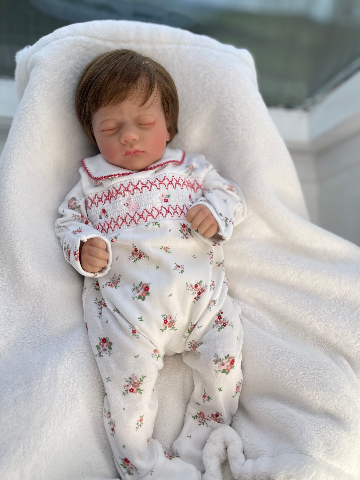 Reborn baby doll realistic and weighted