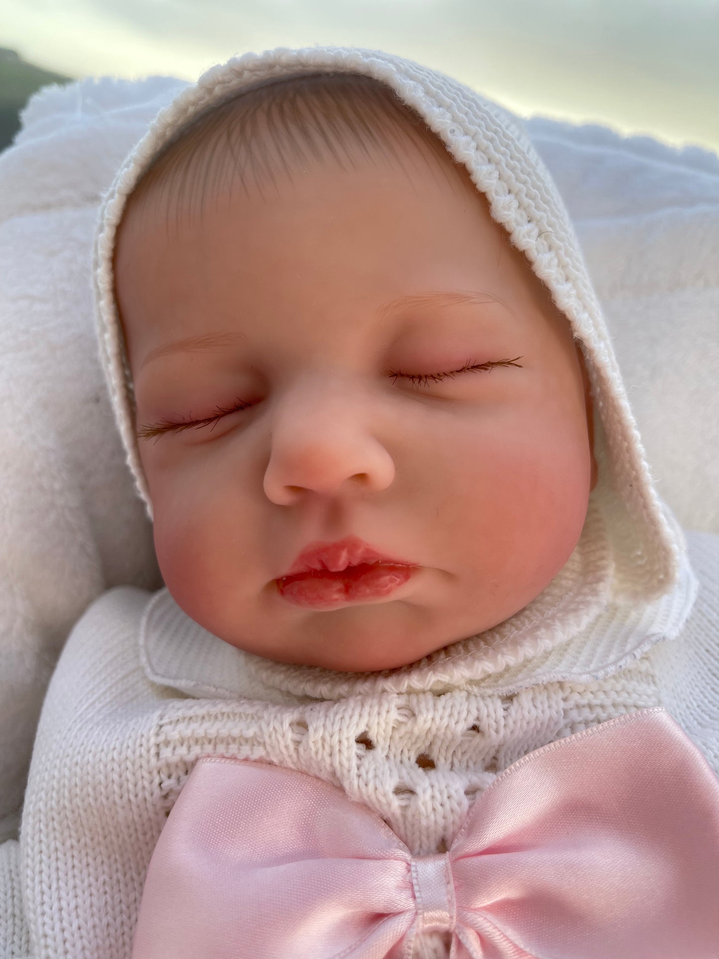 Reborn baby doll weighted realistic