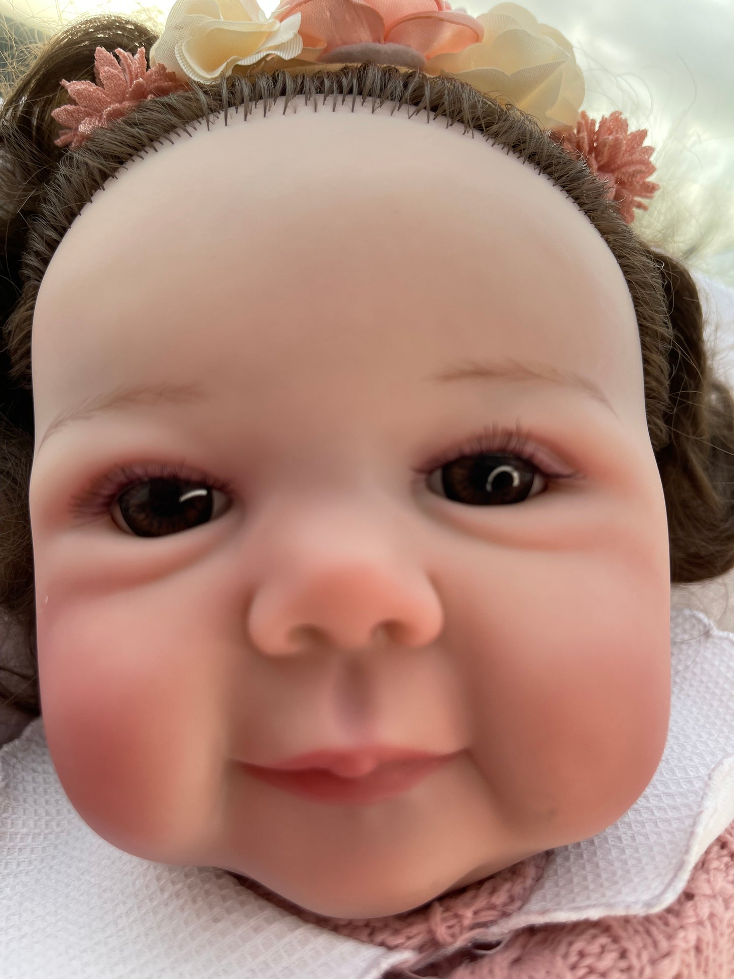 Reborn baby doll realistic and weighted