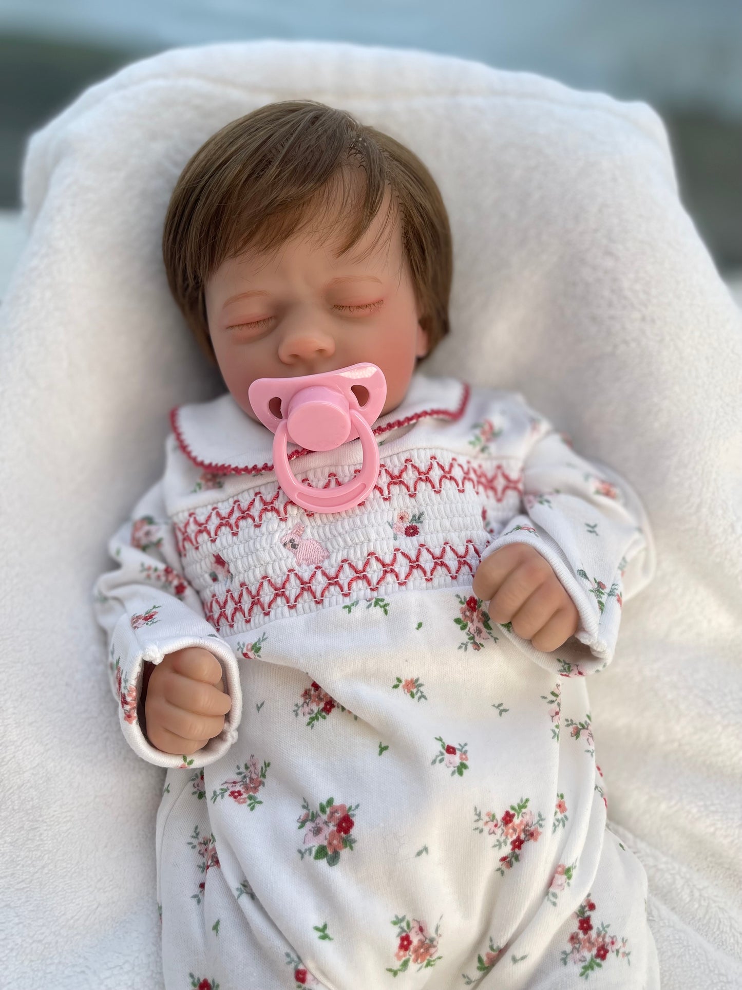 Reborn baby doll realistic and weighted