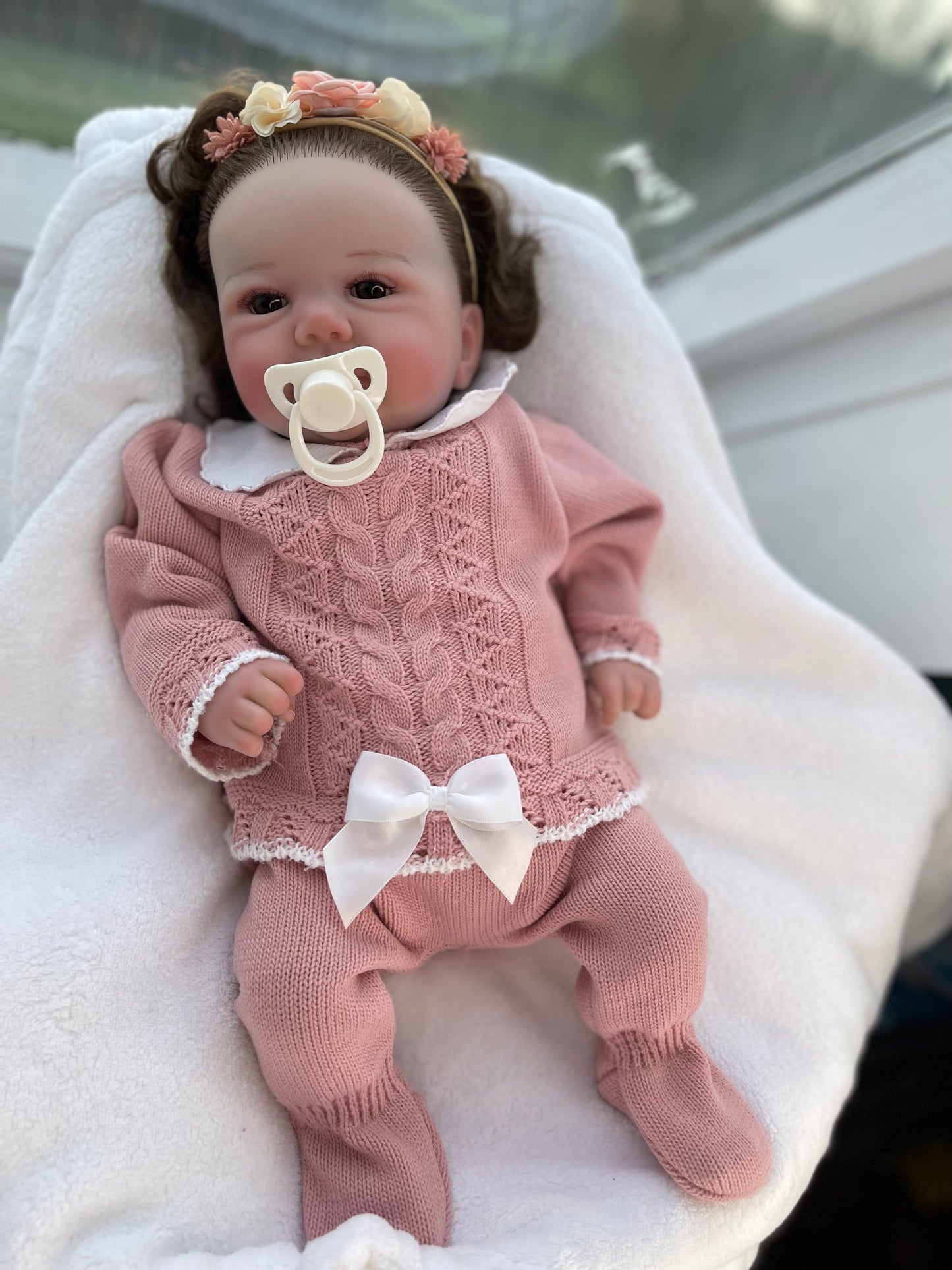 Reborn baby doll realistic and weighted