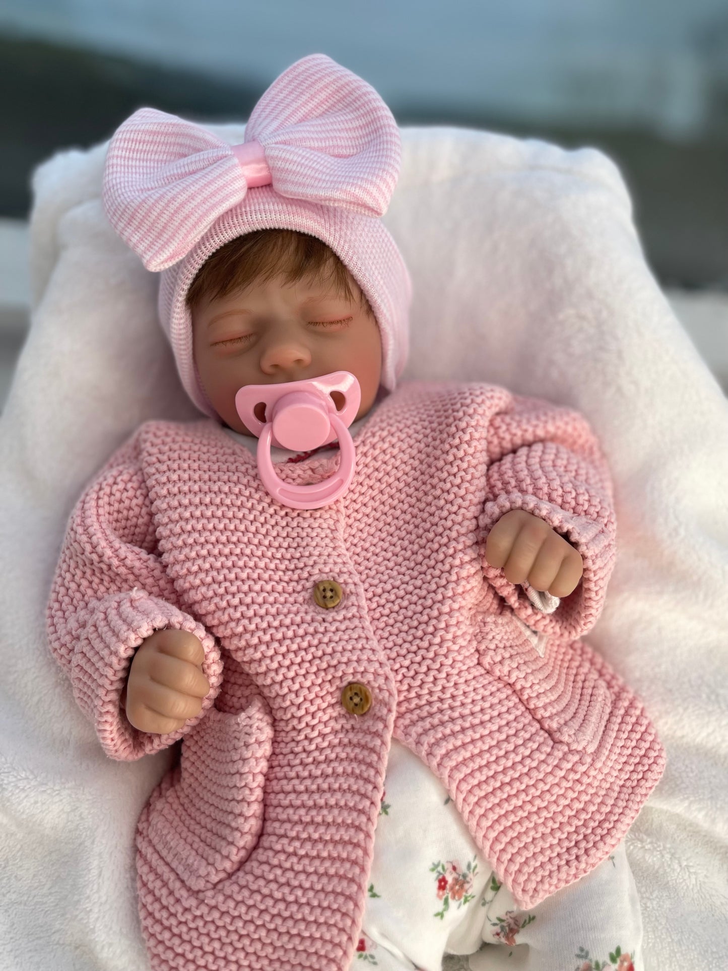 Reborn baby doll realistic and weighted