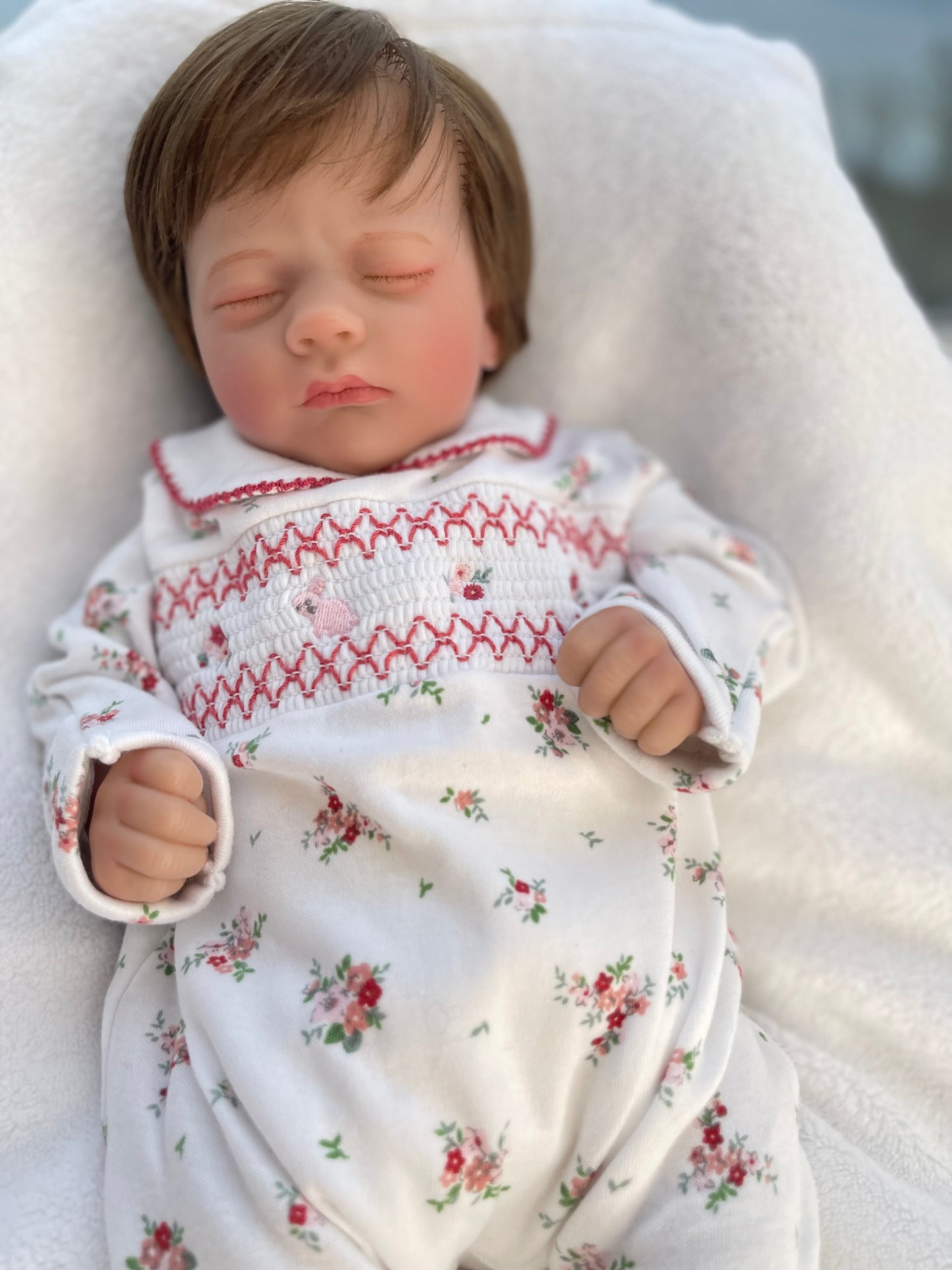 Reborn baby doll realistic and weighted