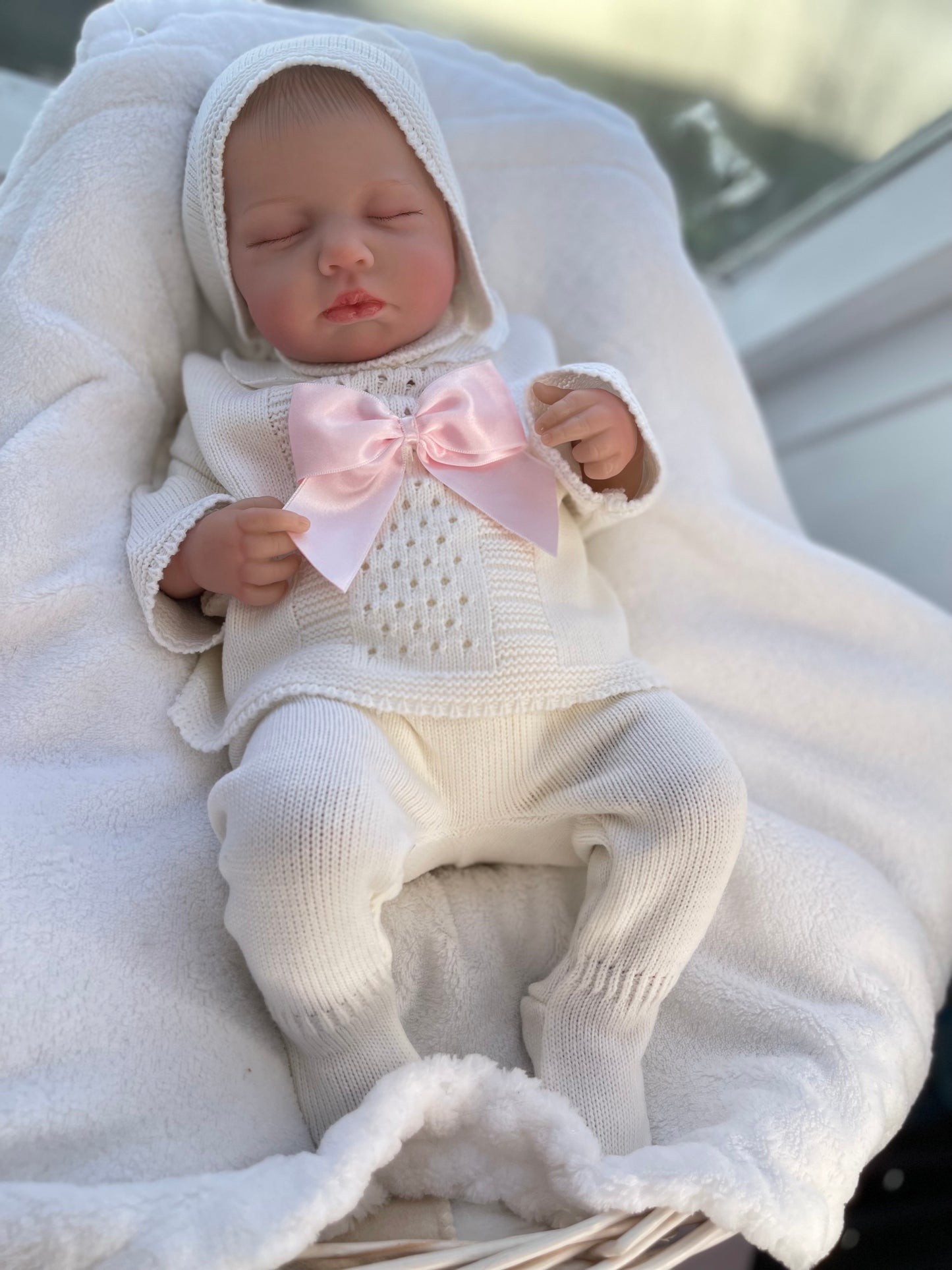 Reborn baby doll weighted realistic