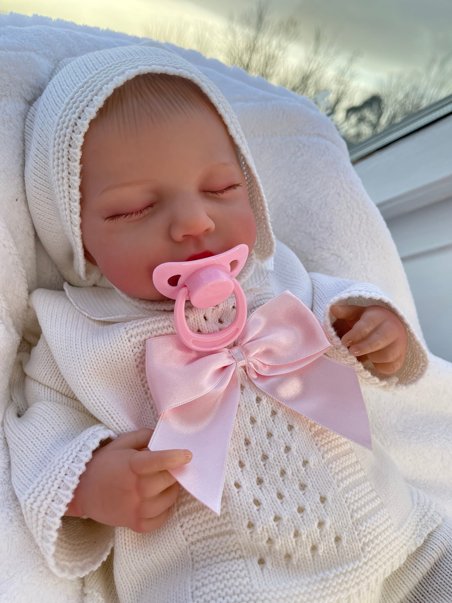 Reborn baby doll weighted realistic