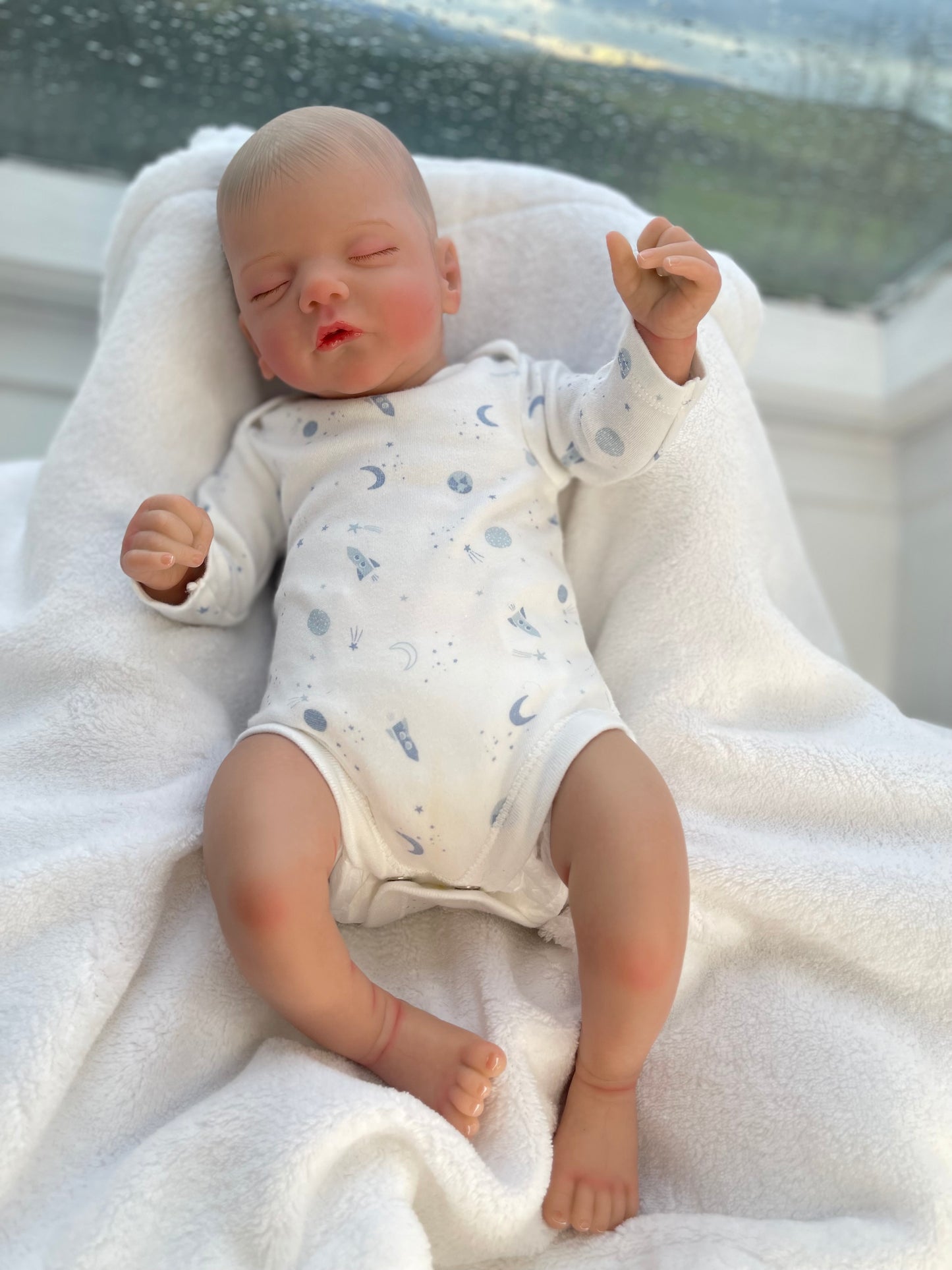 Reborn realistic weighted baby doll