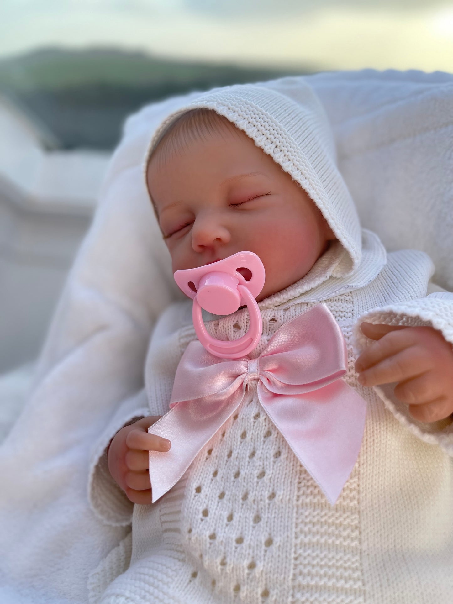 Reborn baby doll weighted realistic