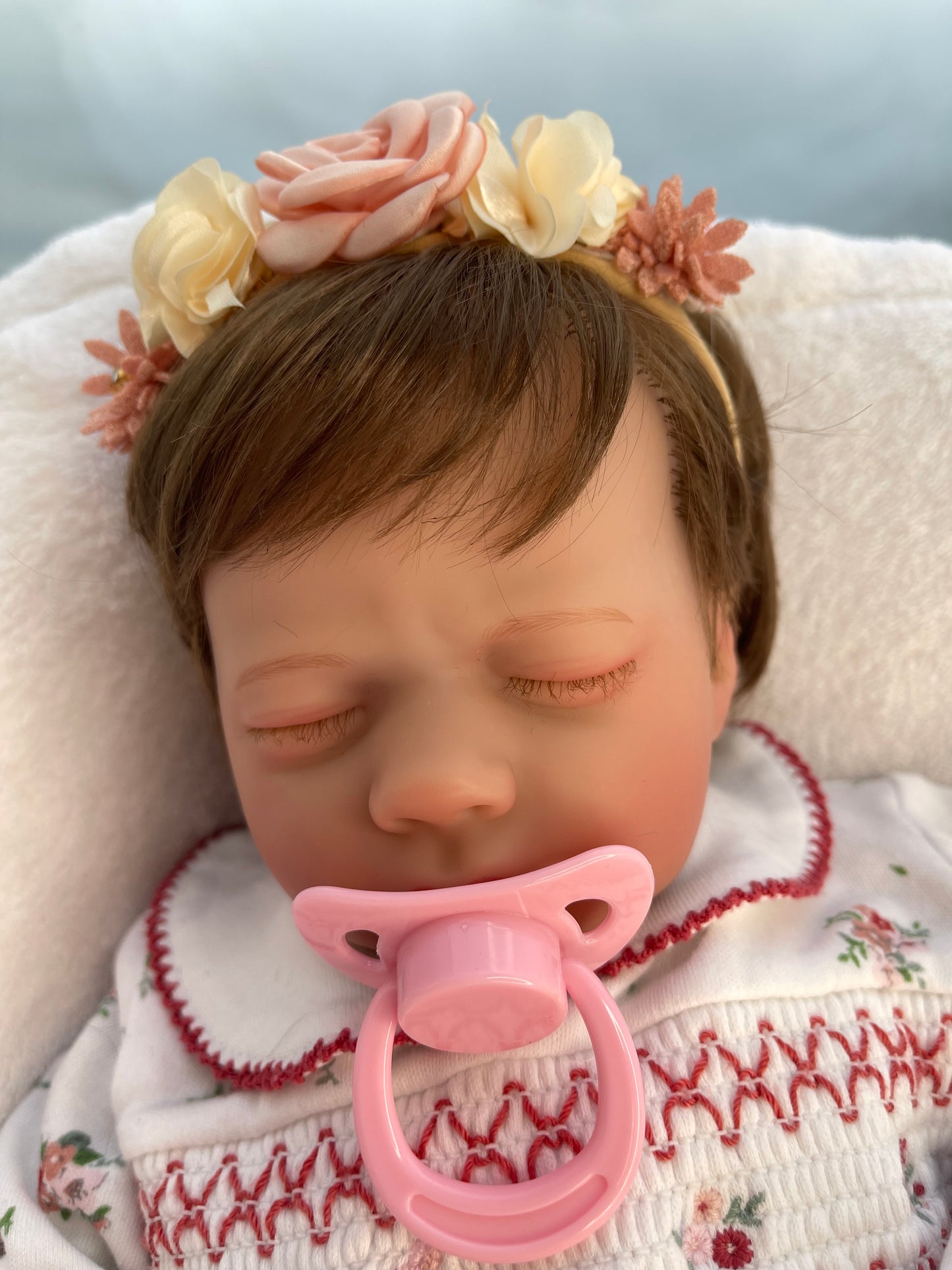 Reborn baby doll realistic and weighted