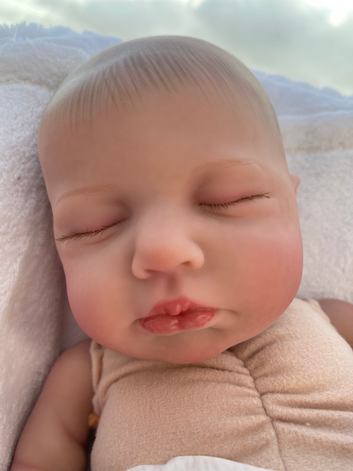 Reborn baby doll weighted realistic