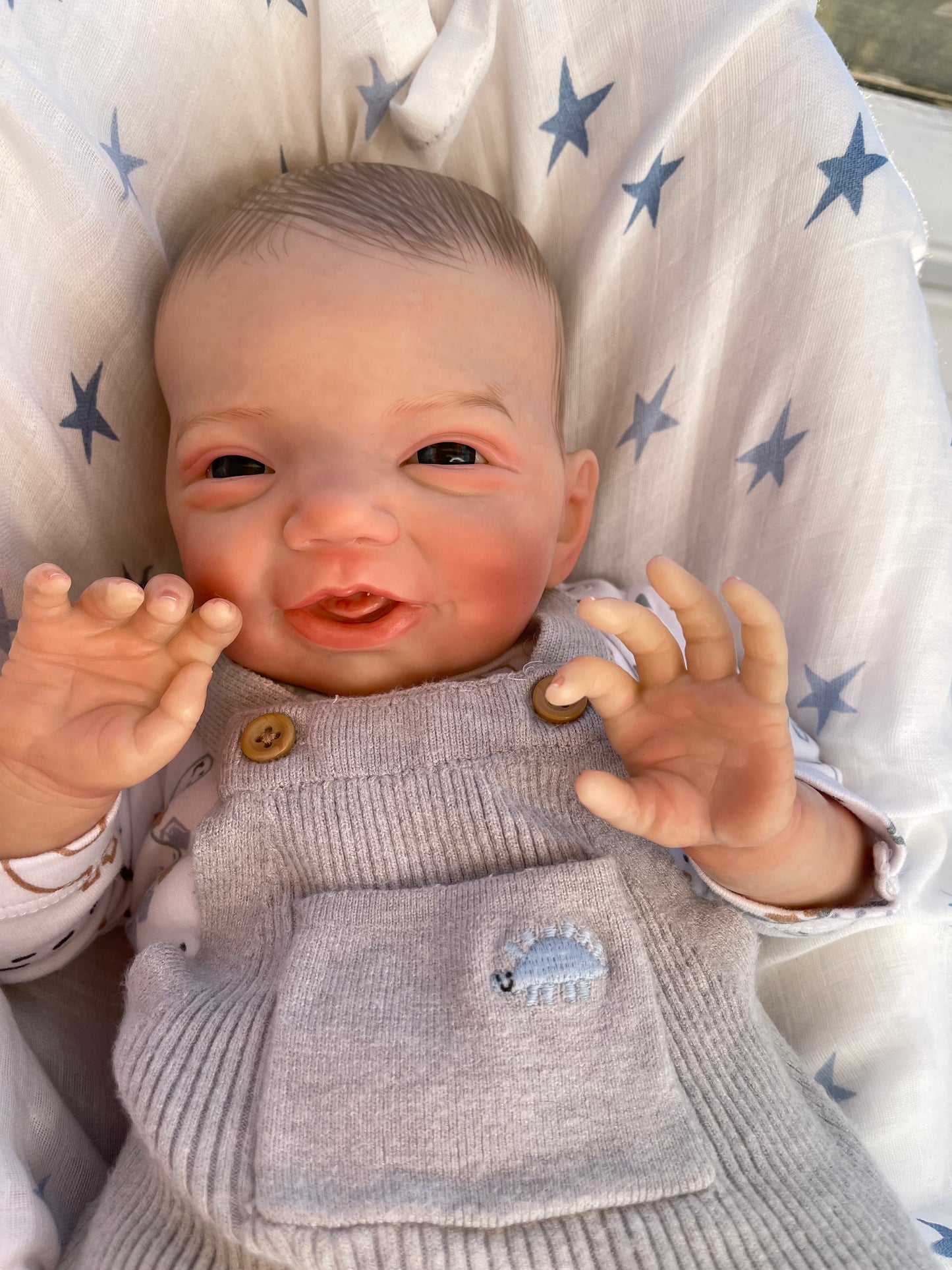 Reborn realistic weighted baby doll