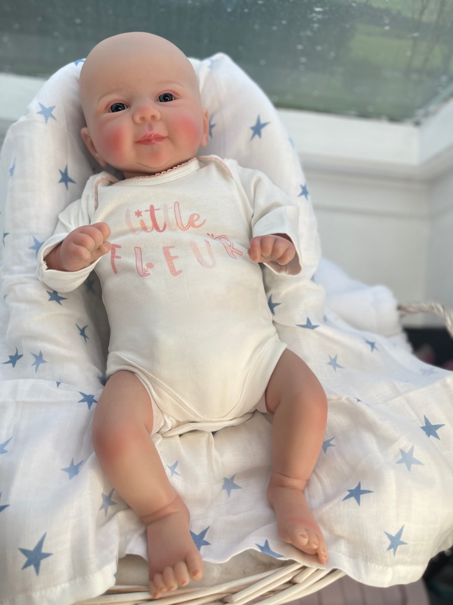 Reborn realistic weighted baby doll