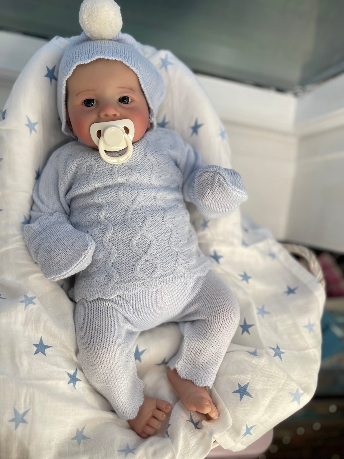 Reborn realistic weighted baby doll