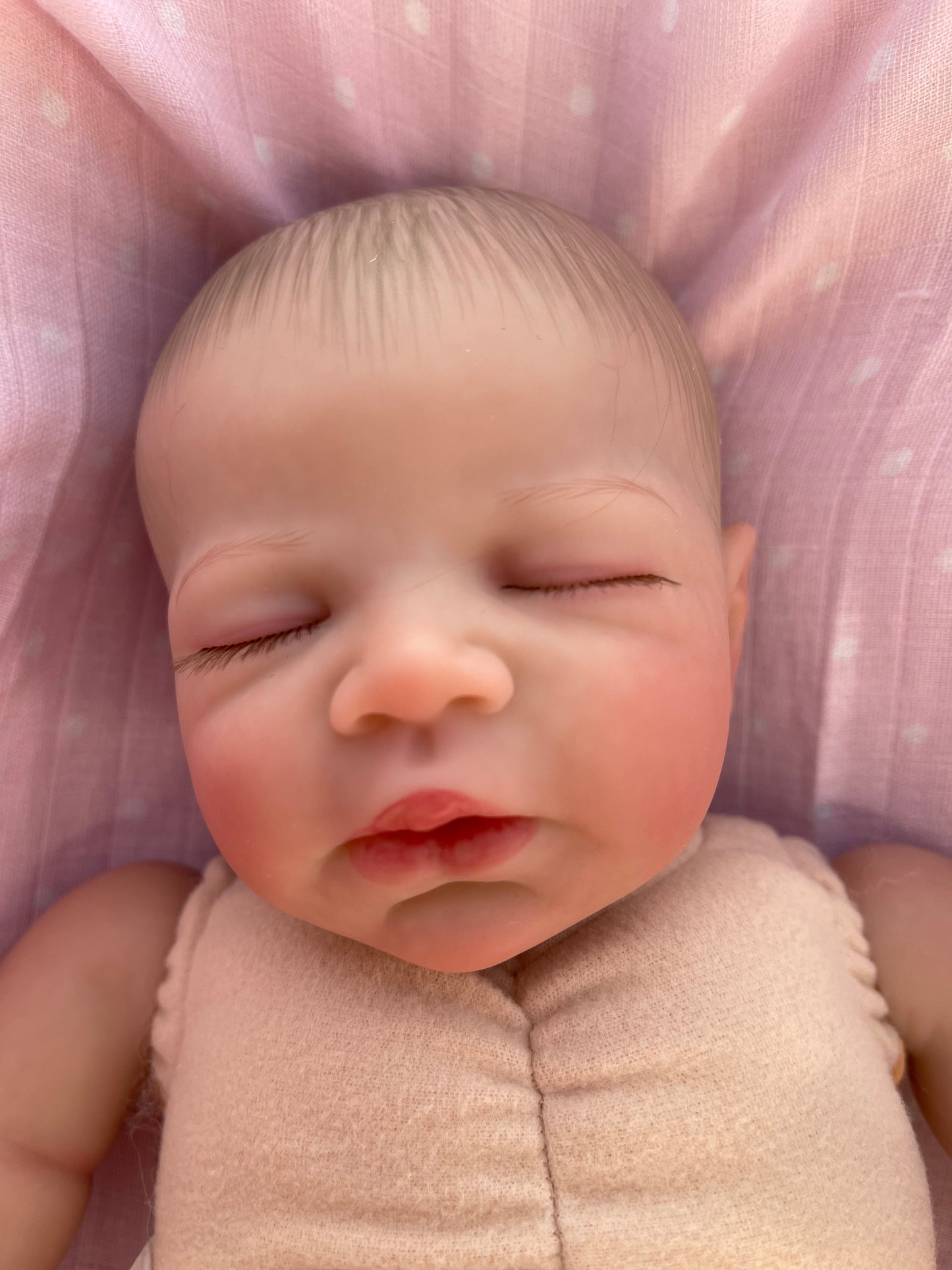 Reborn realistic weighted baby doll