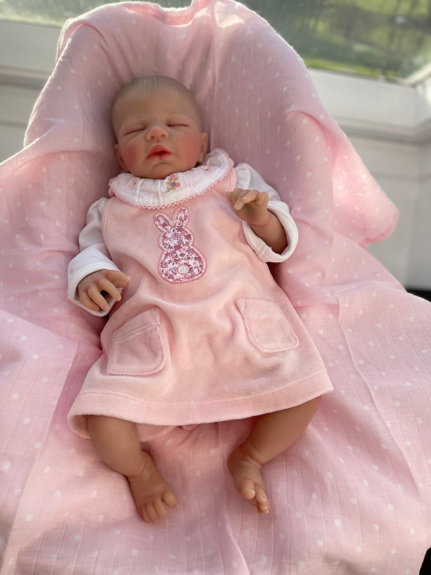 Reborn realistic weighted baby doll