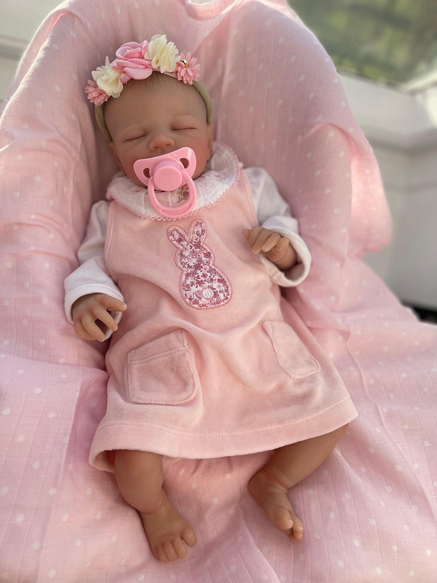 Reborn realistic weighted baby doll