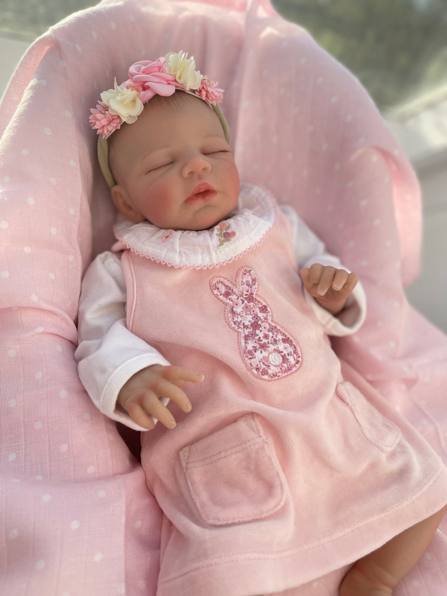 Reborn realistic weighted baby doll