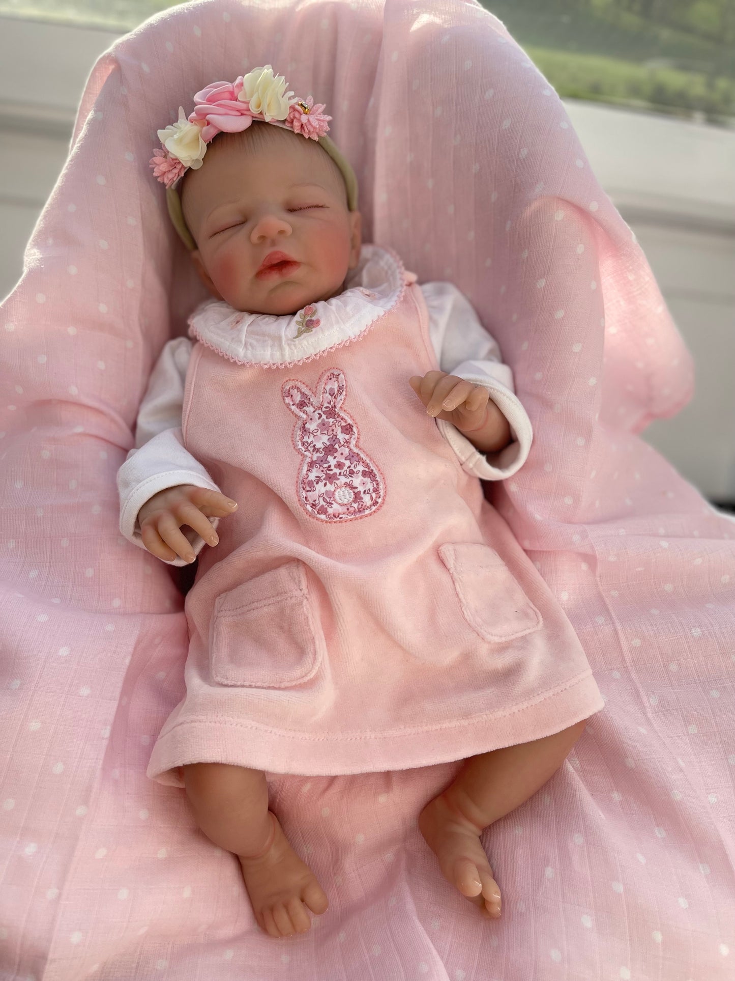 Reborn realistic weighted baby doll