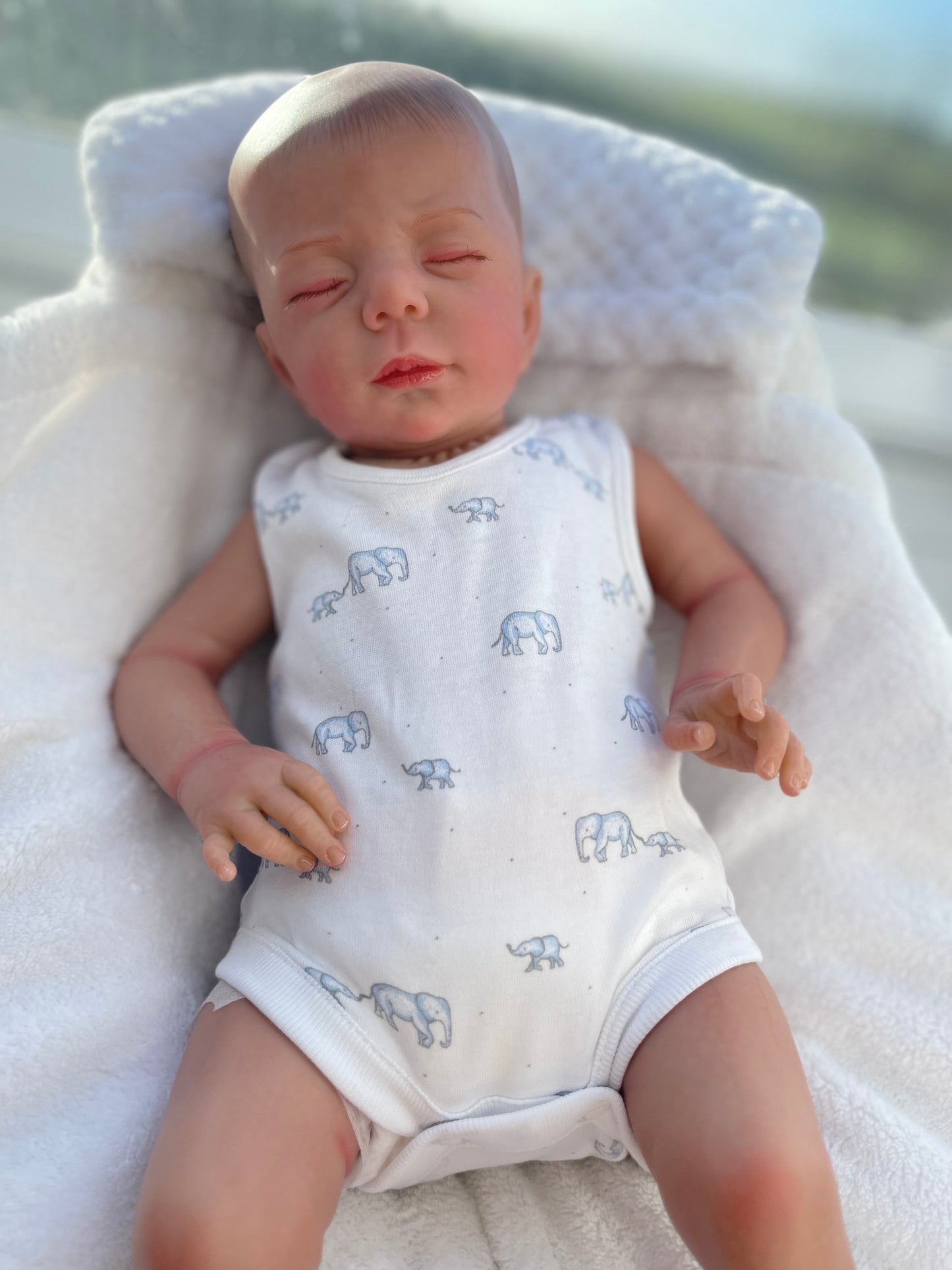 Reborn realistic weighted baby doll