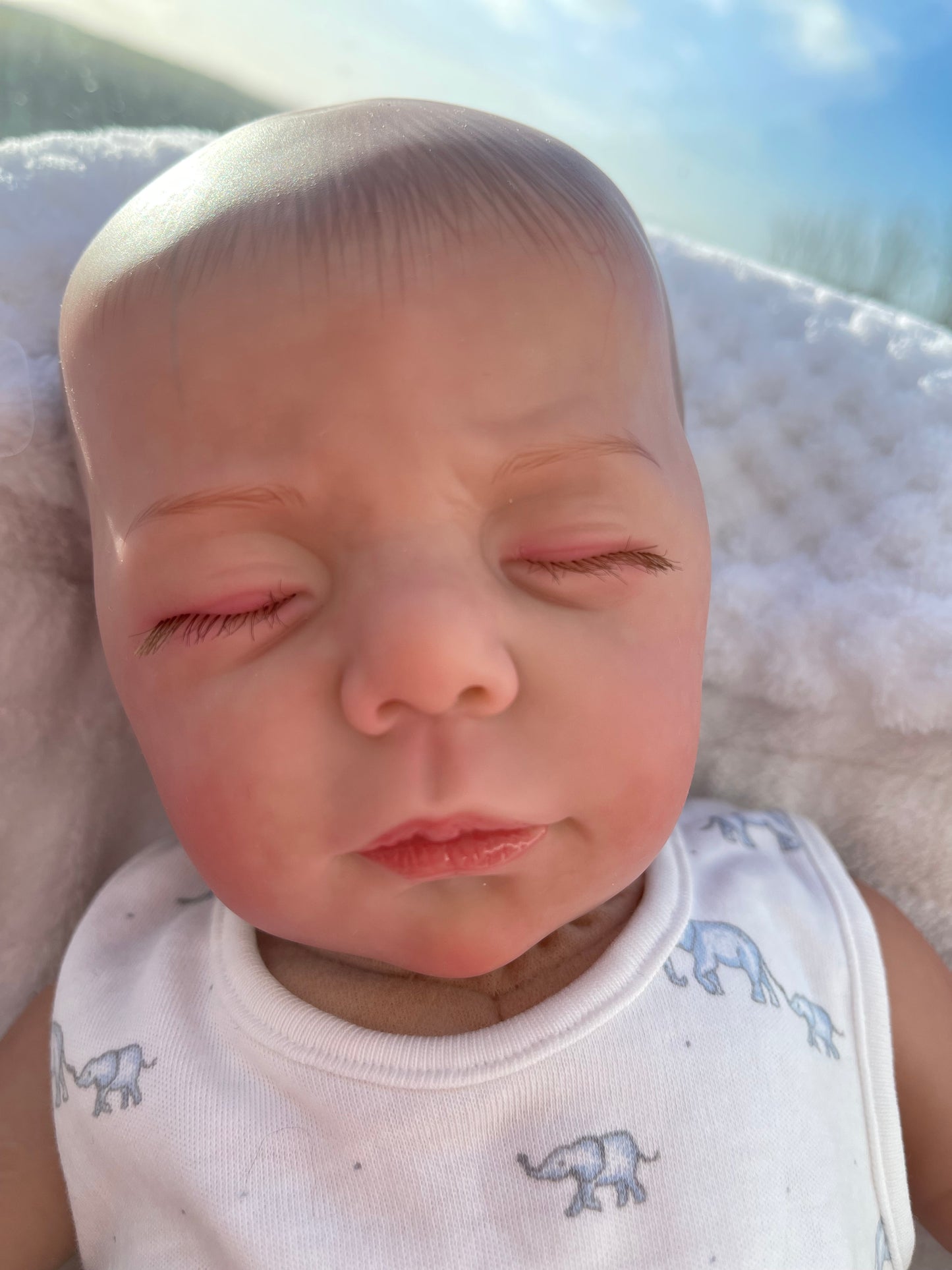 Reborn realistic weighted baby doll