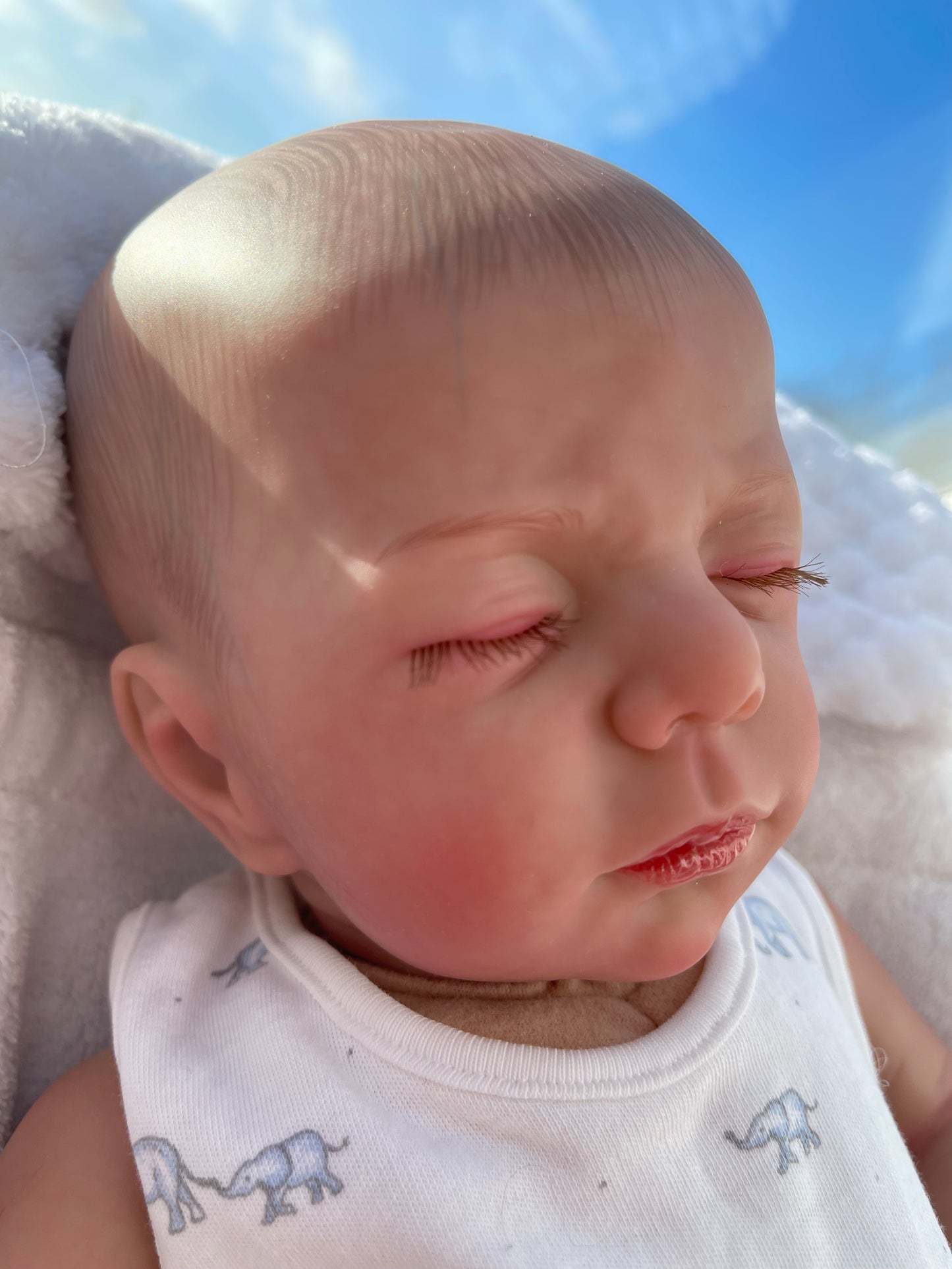 Reborn realistic weighted baby doll