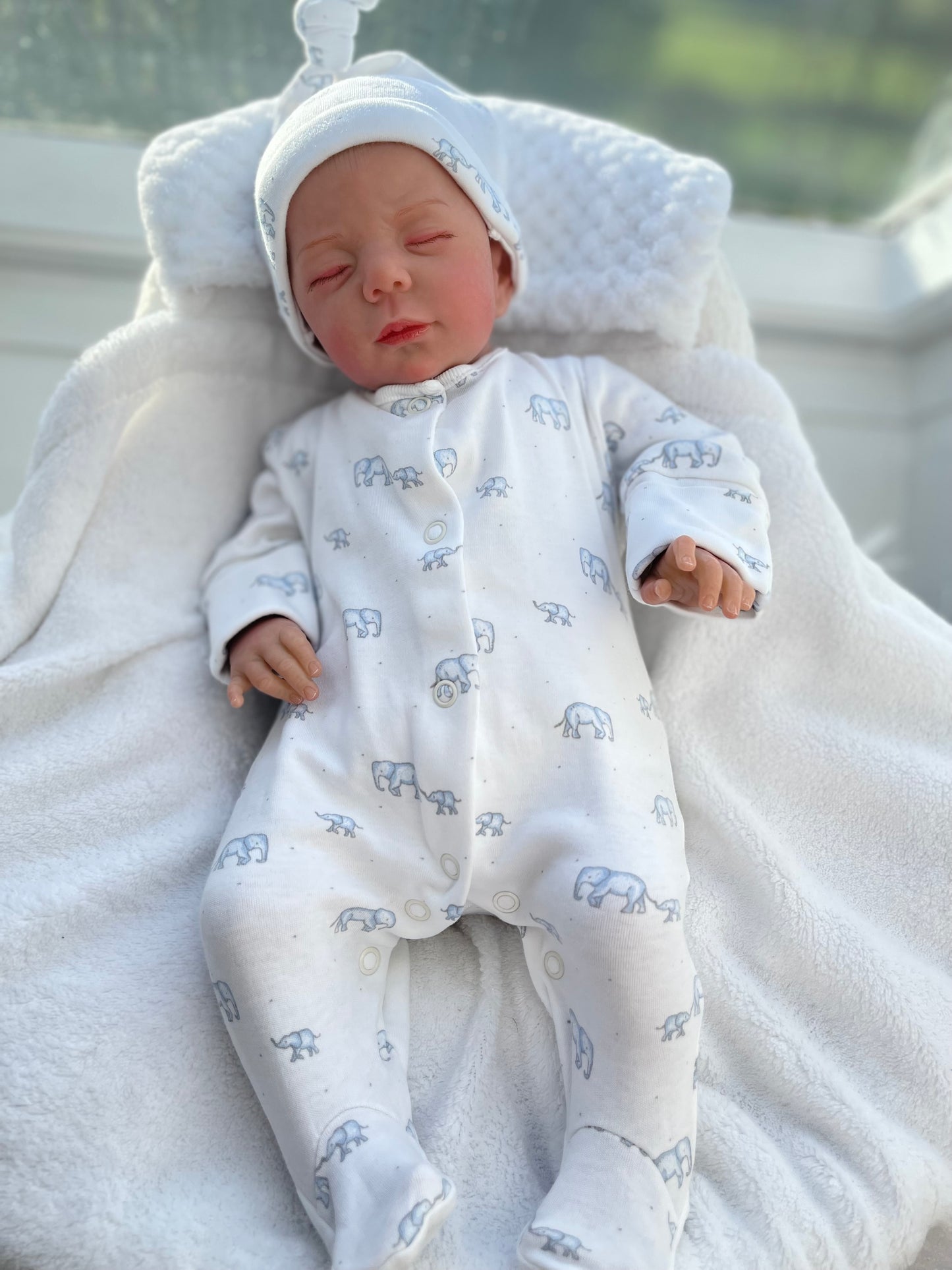 Reborn realistic weighted baby doll