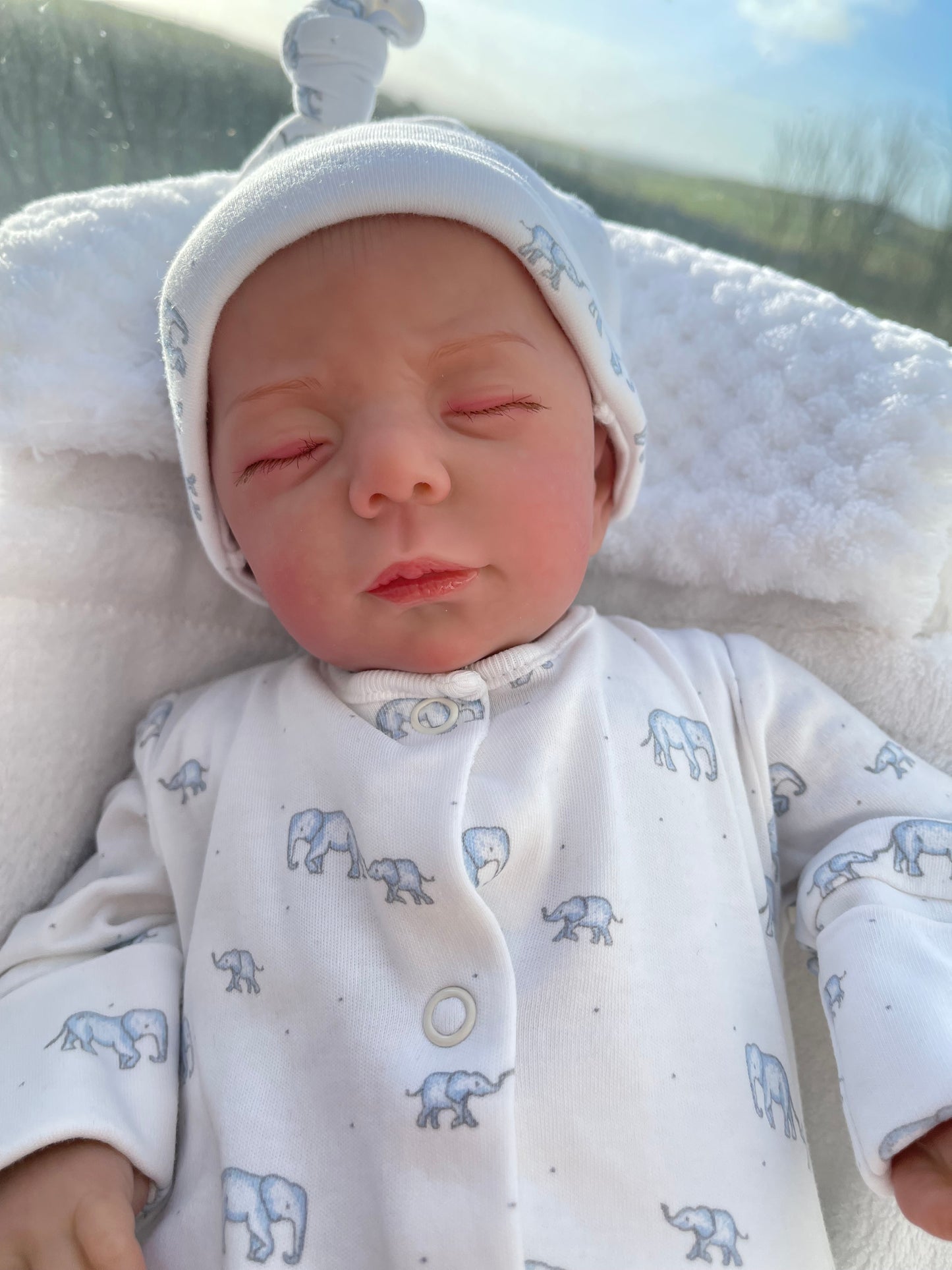 Reborn realistic weighted baby doll