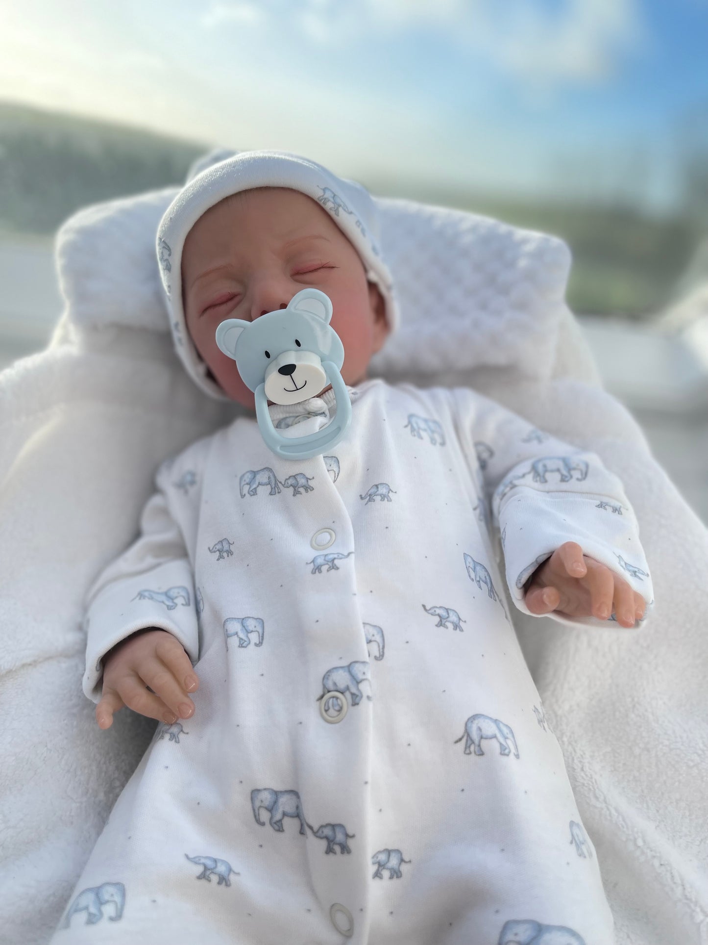 Reborn realistic weighted baby doll