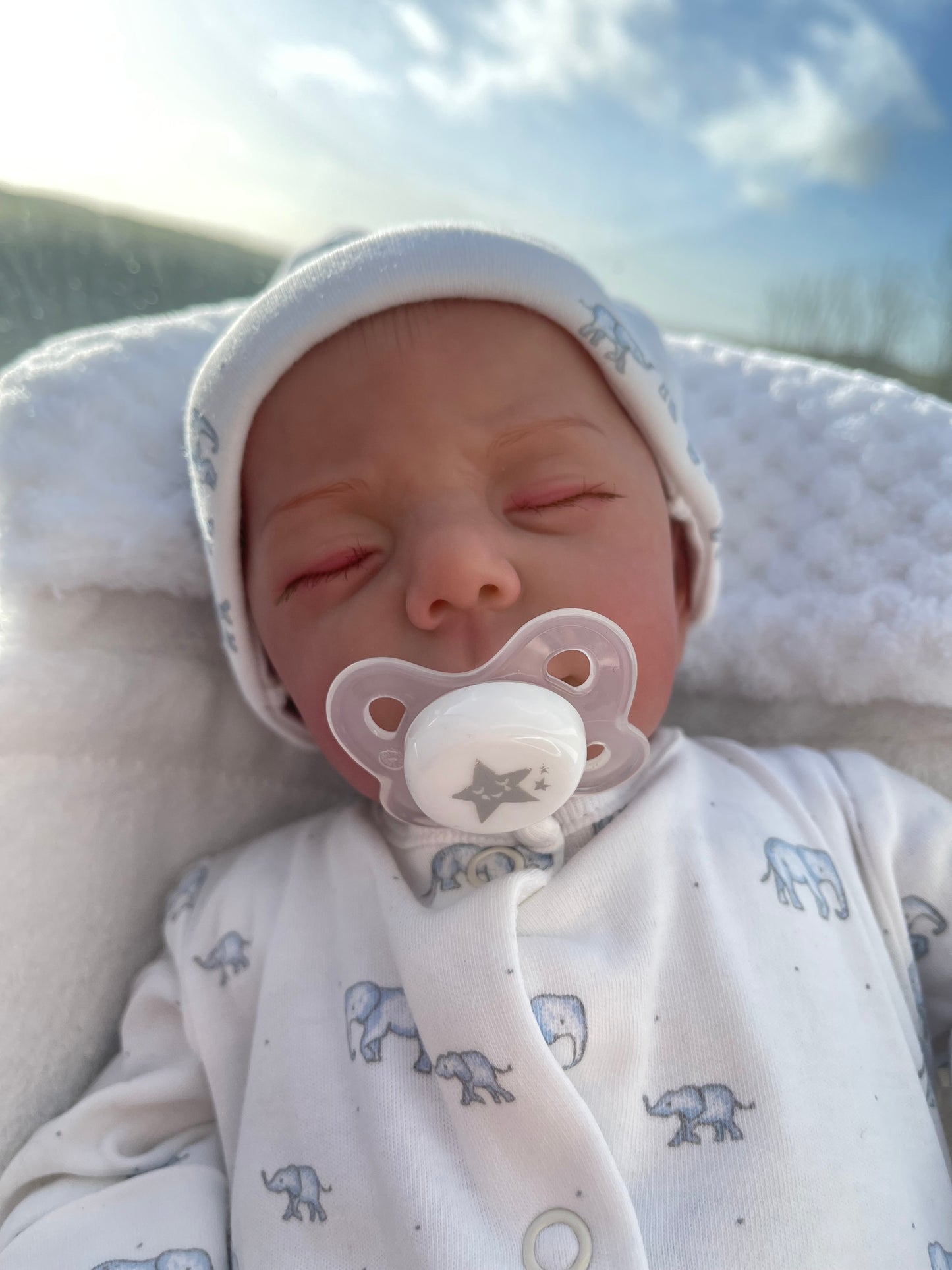 Reborn realistic weighted baby doll