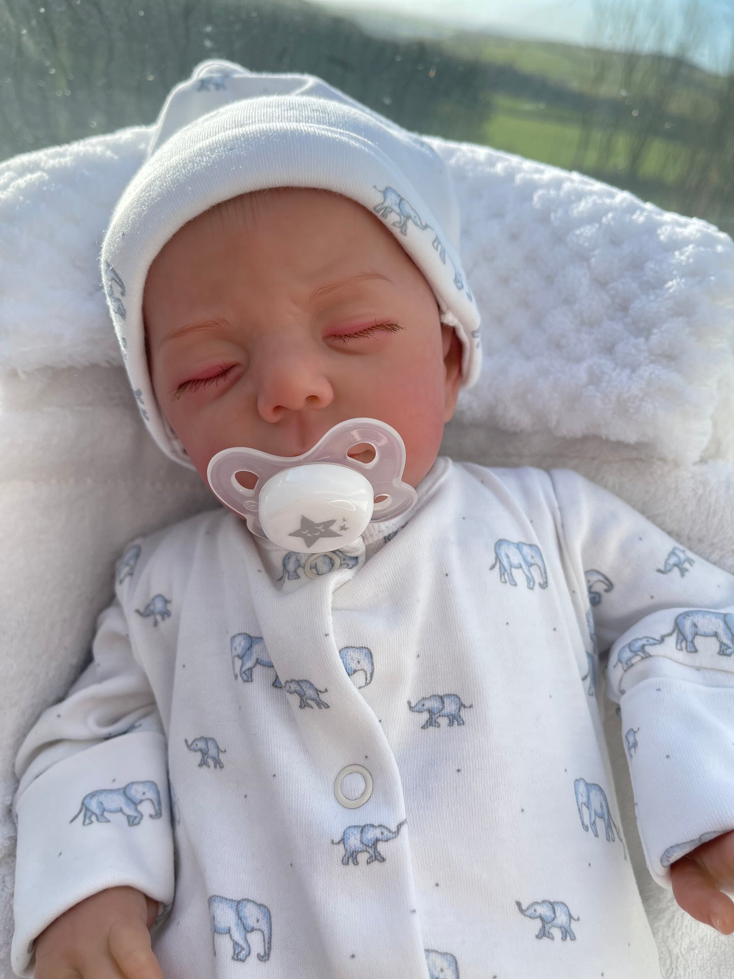 Reborn realistic weighted baby doll