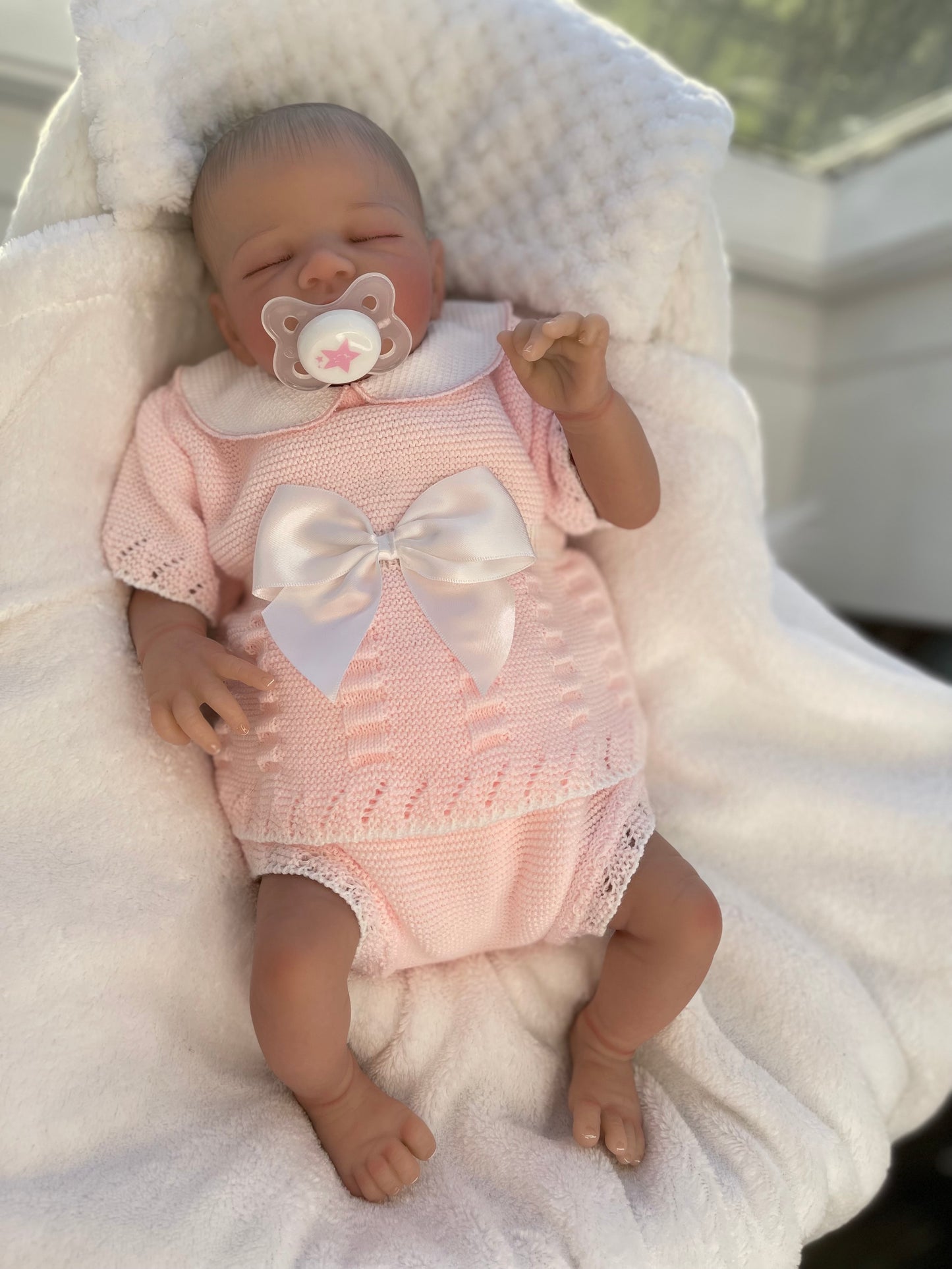 Reborn realistic weighted baby doll