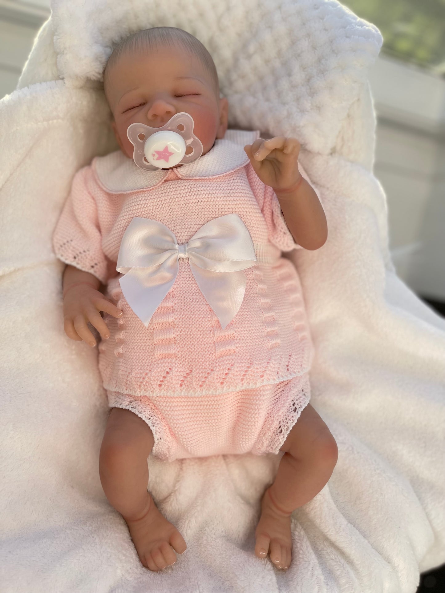 Reborn realistic weighted baby doll