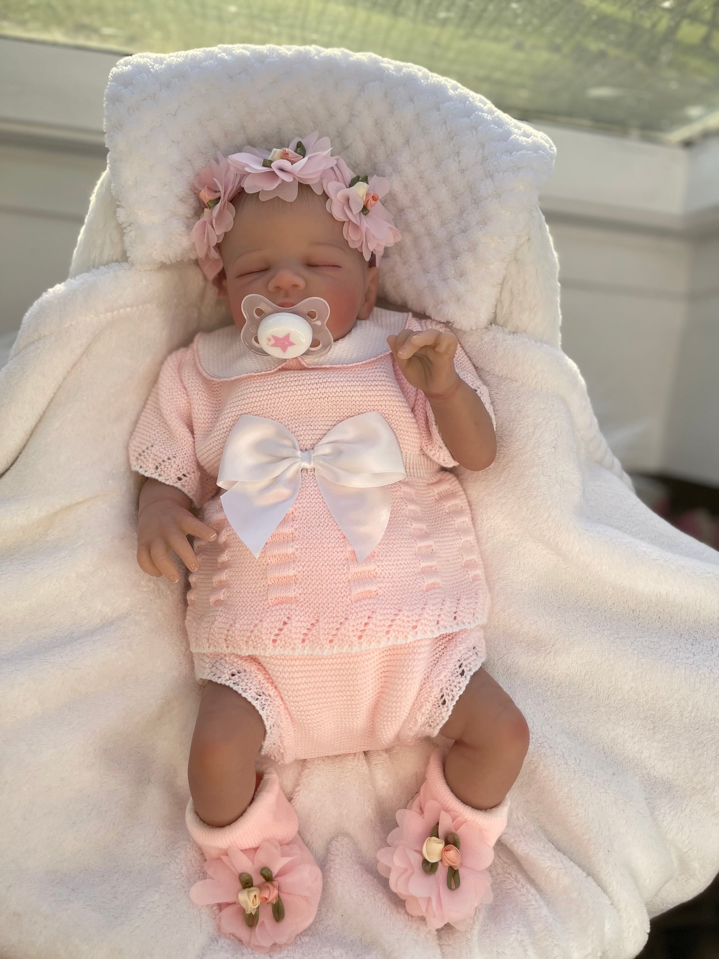 Reborn realistic weighted baby doll