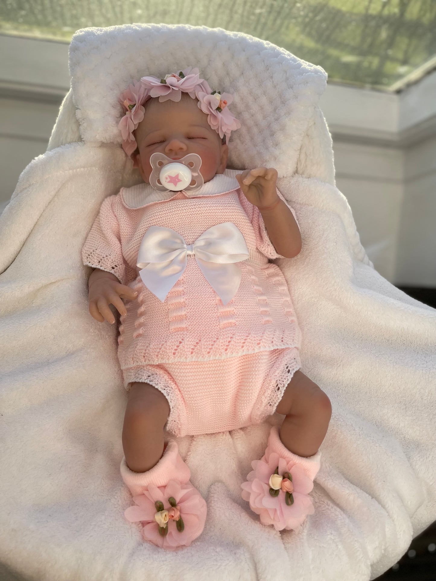 Reborn realistic weighted baby doll