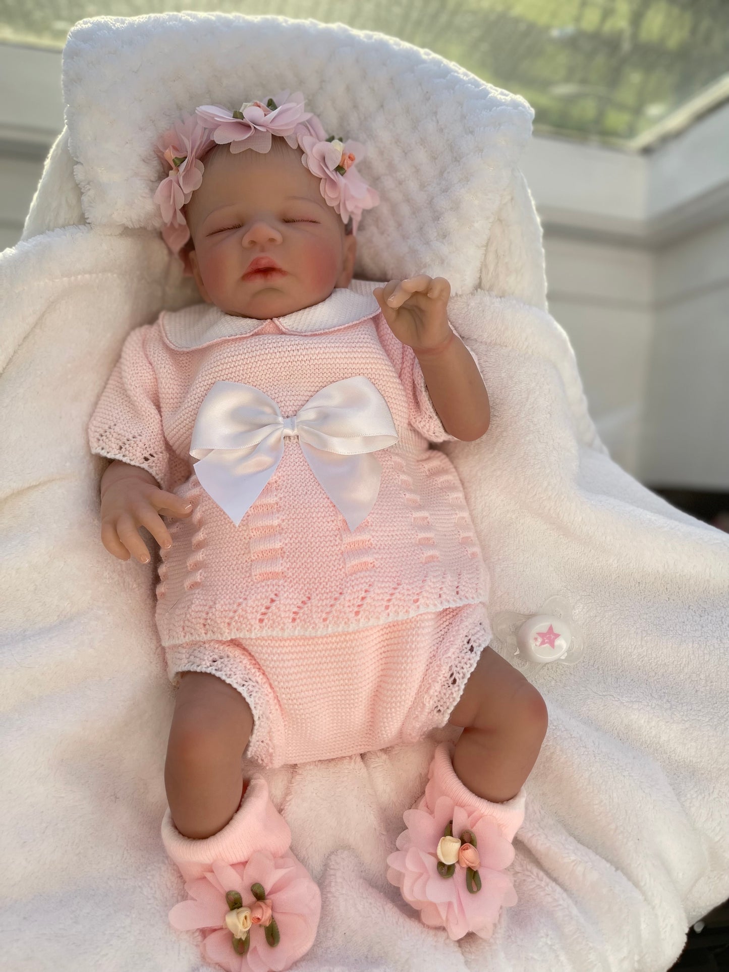 Reborn realistic weighted baby doll